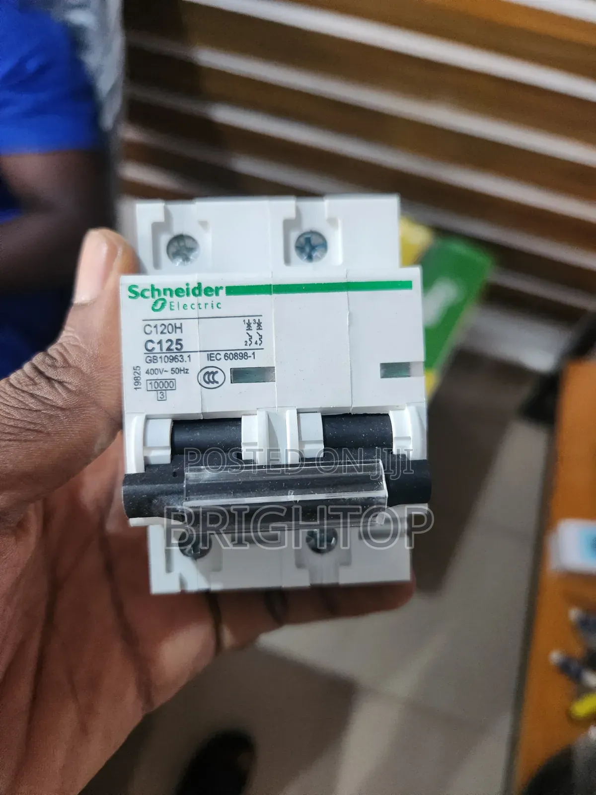 Schneider Electric C120h 125a 2-Pole Miniature Circuit Breaker (Mcb)