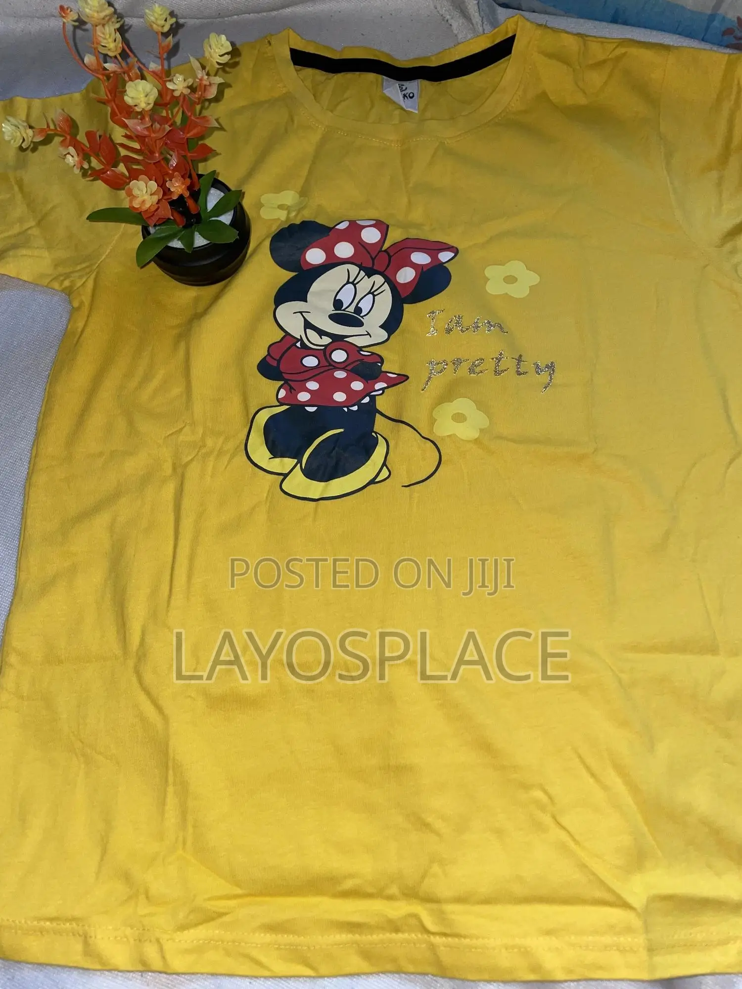 Girls Yellow Top