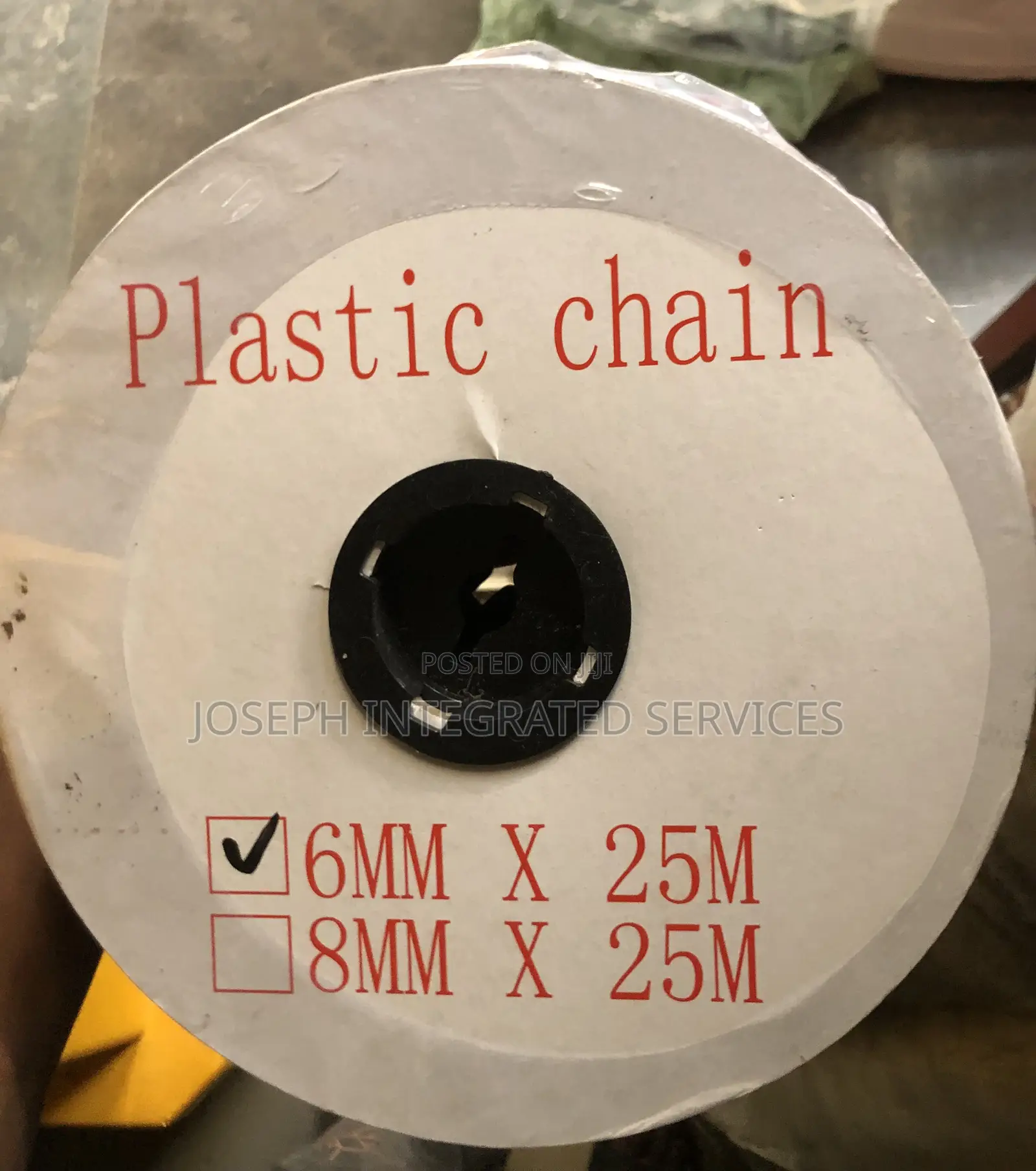 Safety Plastic Chain 6mm X 25m