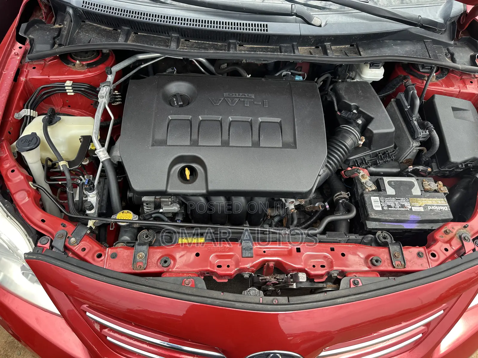 Toyota Corolla LE 4dr Sedan (1.8L 4cyl 4A) 2013 Red