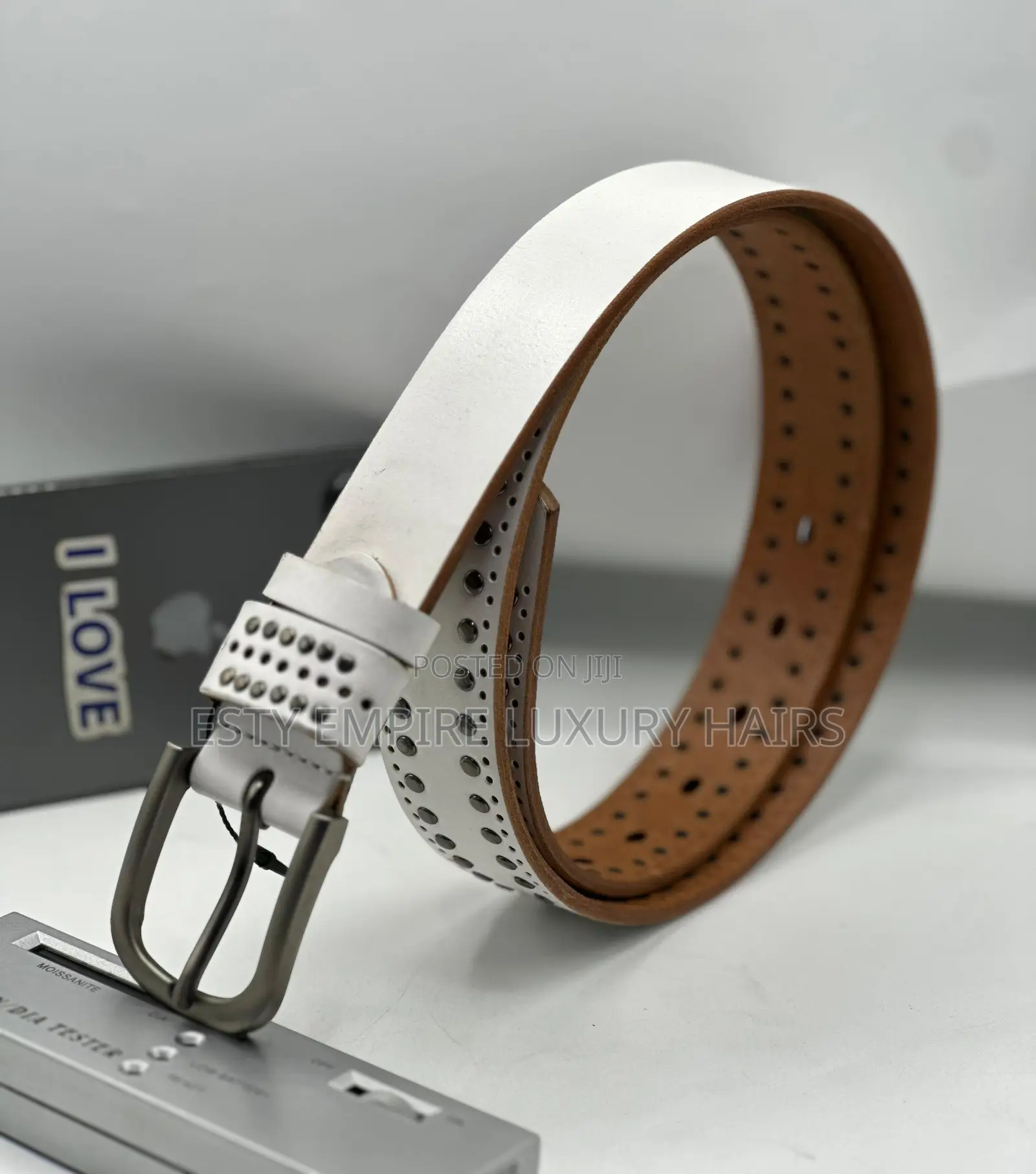 High Quality Luxury Fendi Leather Belt