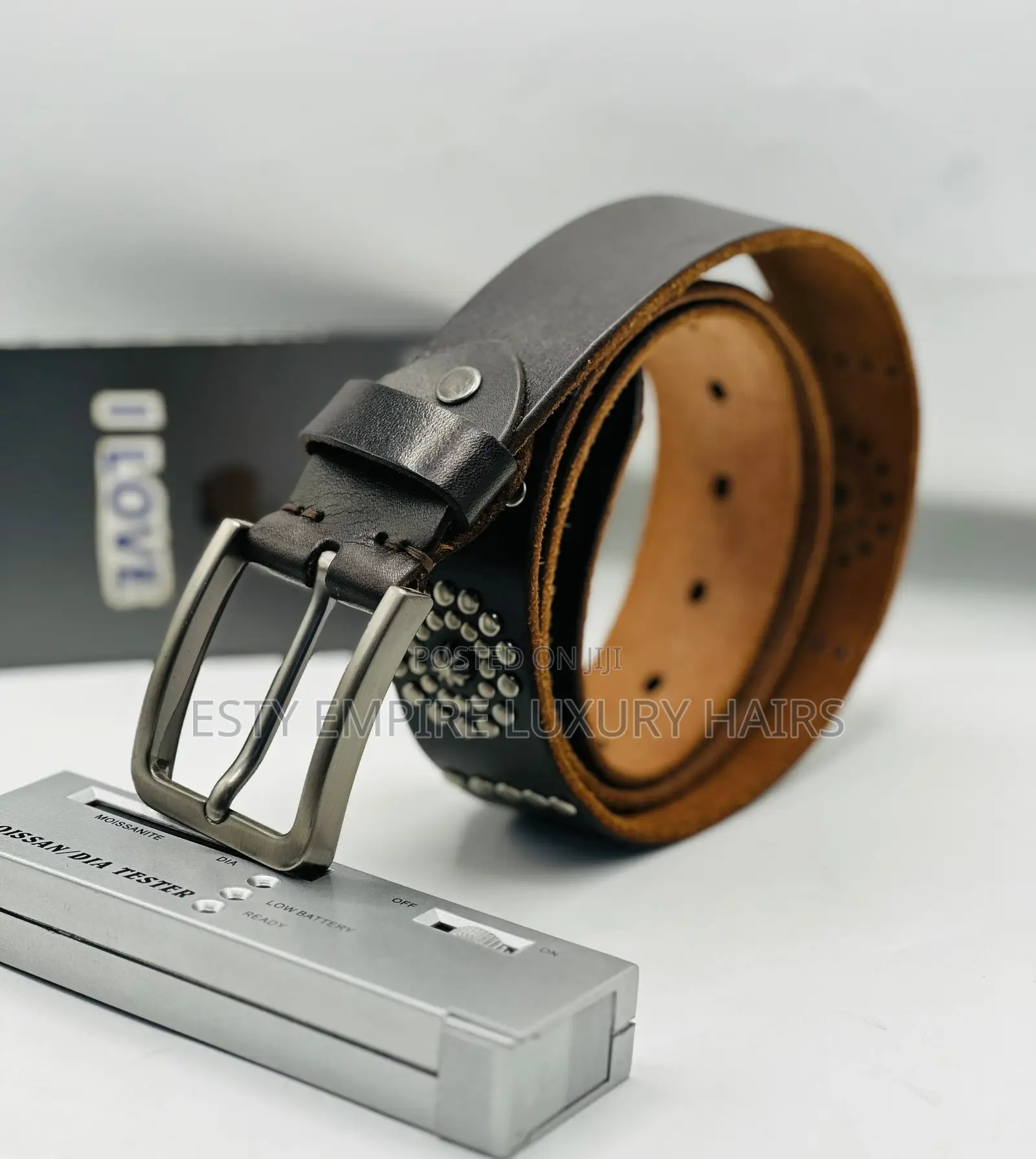 High Quality Luxury Fendi Leather Belt