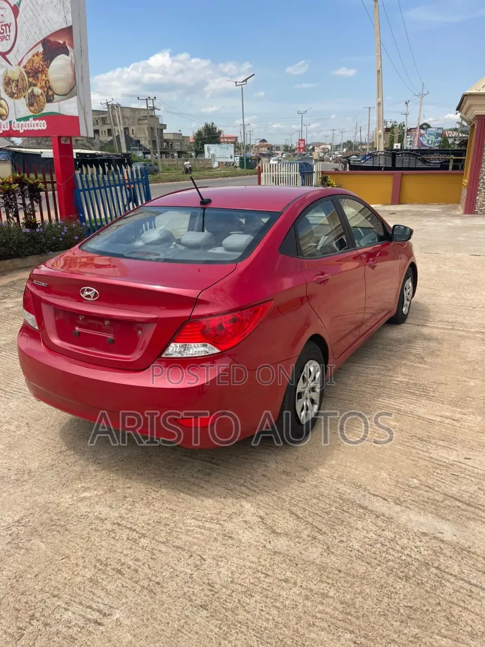 Hyundai Accent GLS Automatic 2012 Red