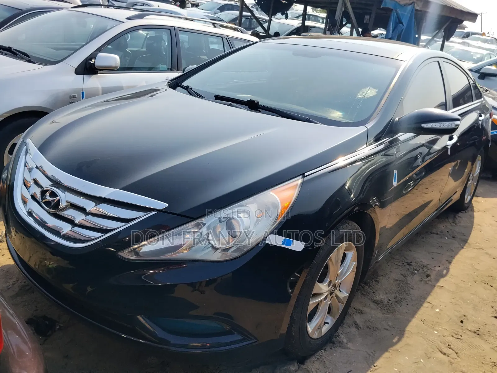Hyundai Sonata Limited 2.0T Sedan (2.0L 4cyl 6A) 2013 Black
