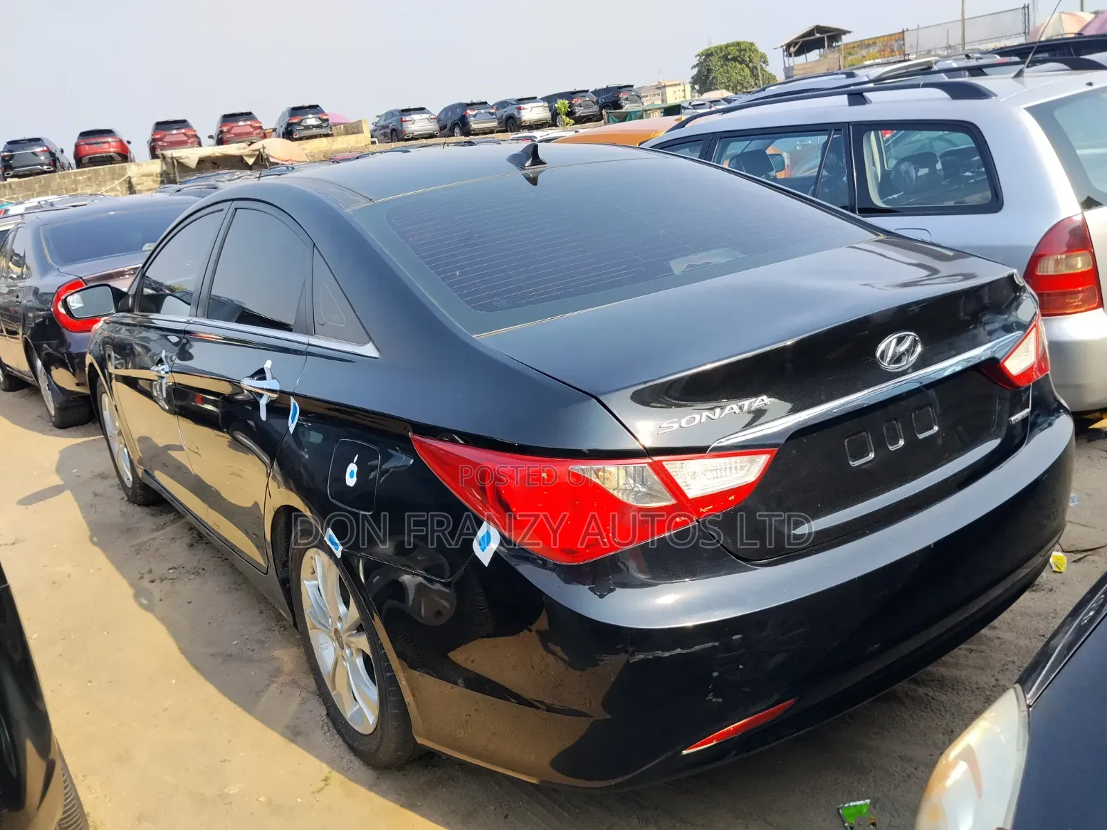 Hyundai Sonata Limited 2.0T Sedan (2.0L 4cyl 6A) 2013 Black