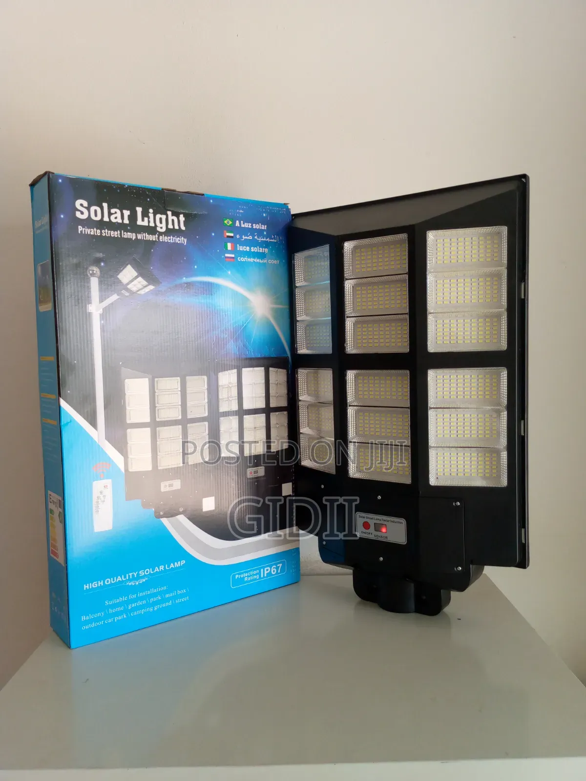 400w All-in-One Solar Streetlight