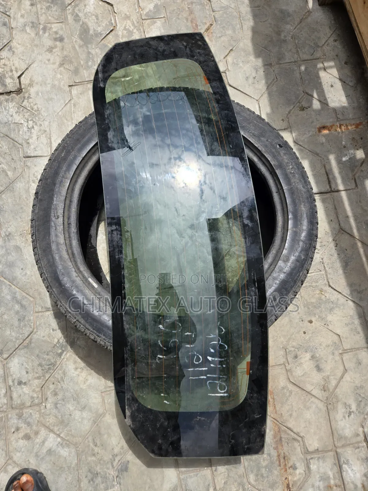 Toyota Aqua 2012 Back Windscreen Glass Available at Chimatex