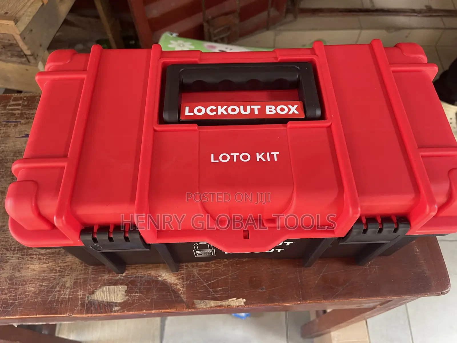 Lotto Lockout Tools Box Empty Plastic Box