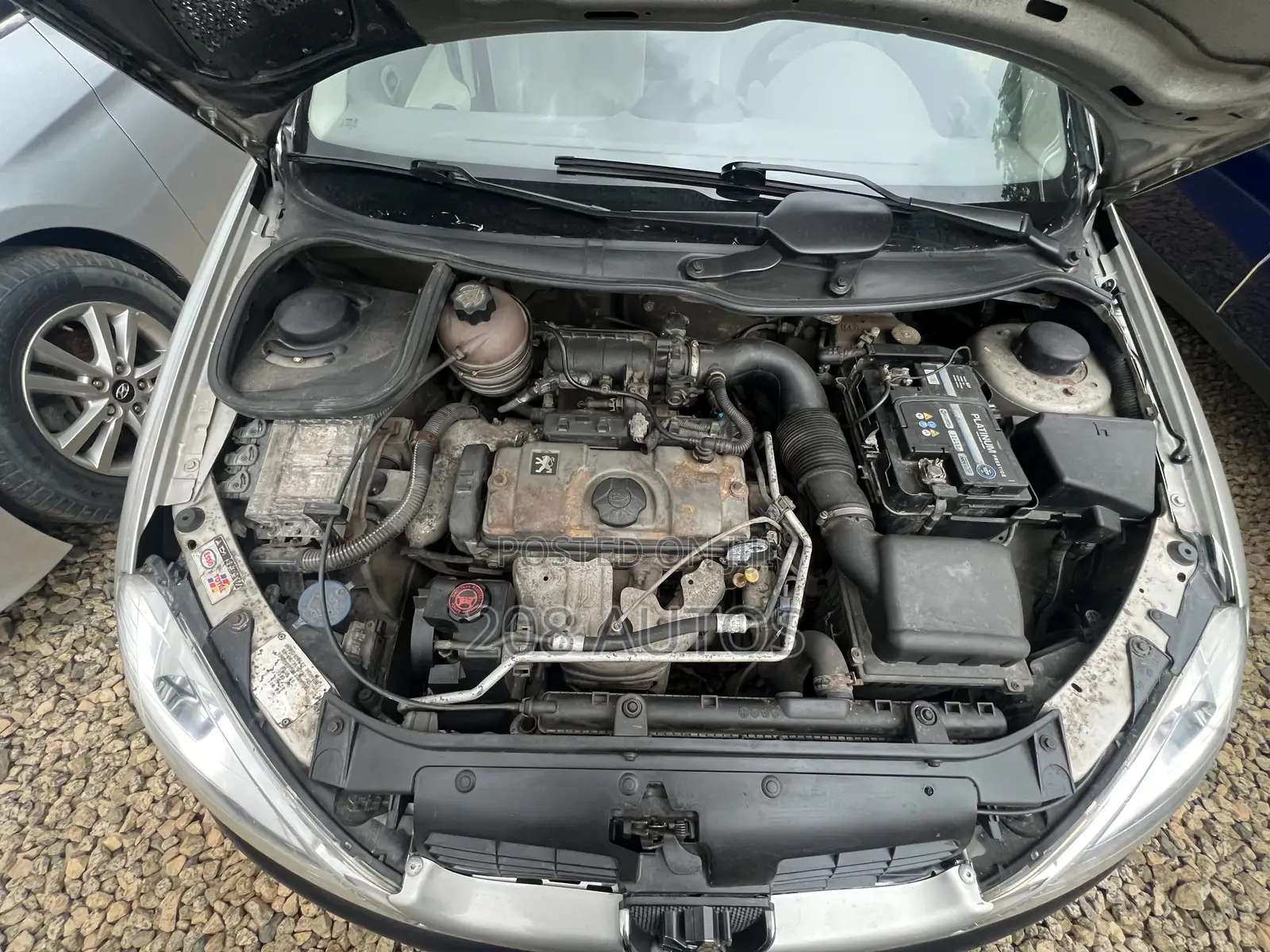 Peugeot 206 1.4 90 Tendance 2007 Gray
