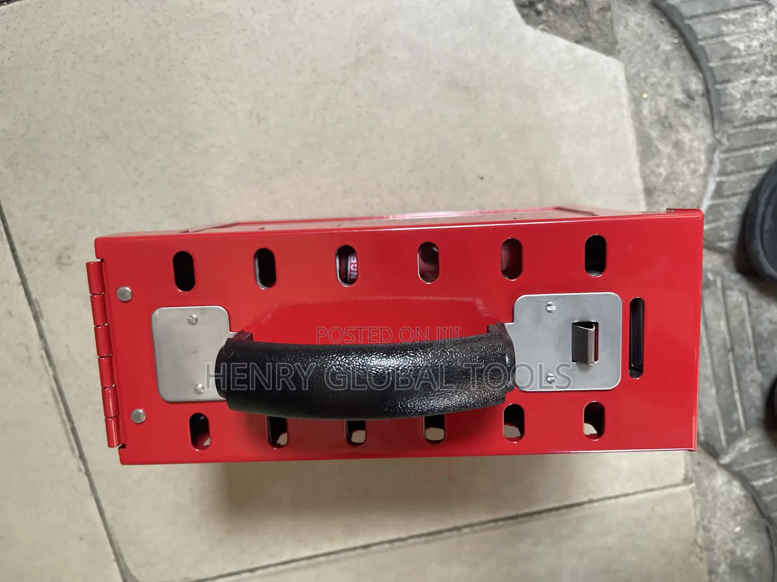 Safety Lotto Lockout Empty Iron Box