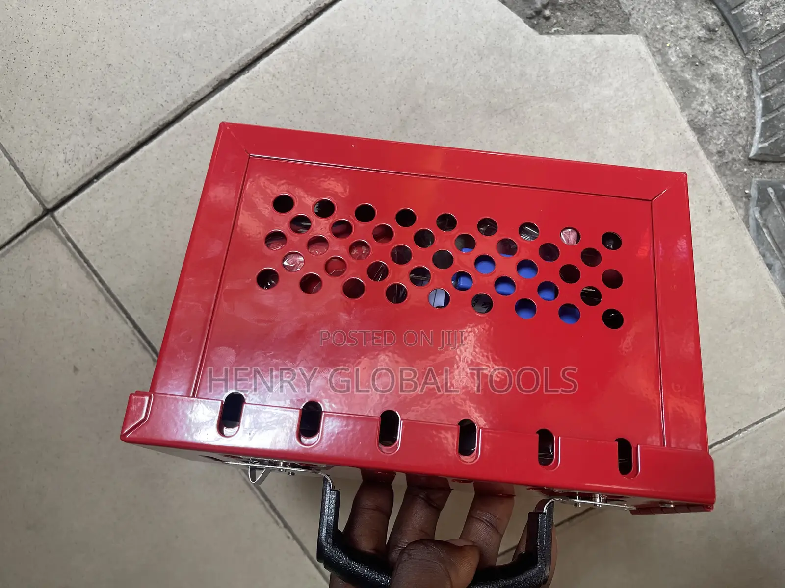 Safety Lotto Lockout Empty Iron Box