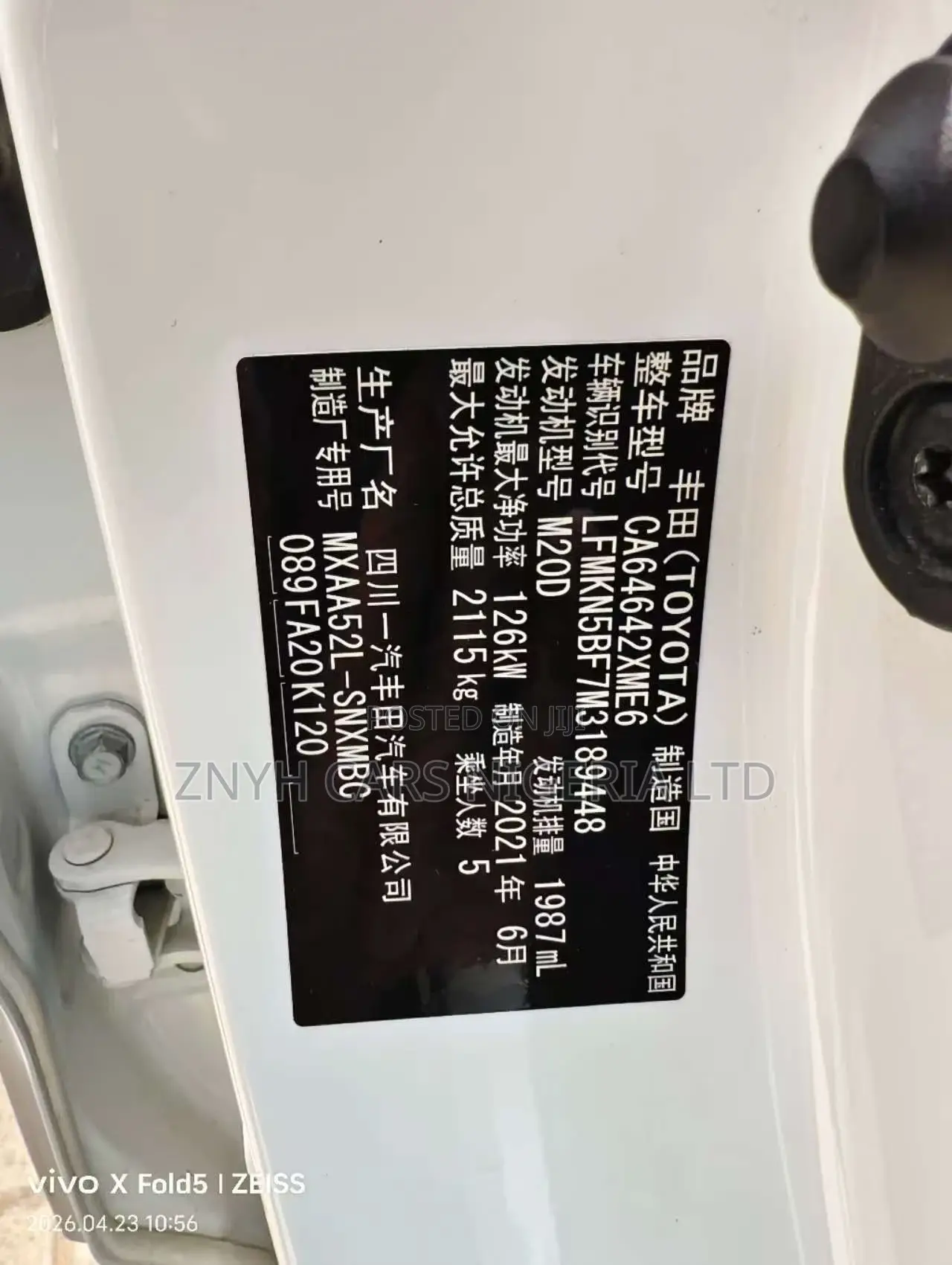 Toyota RAV4 2021 White