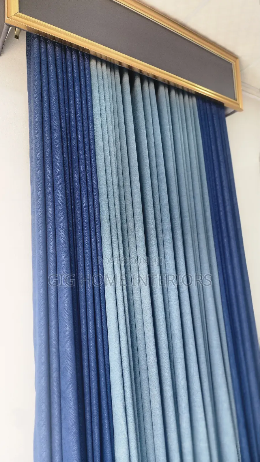 Turkish Blue Curtains
