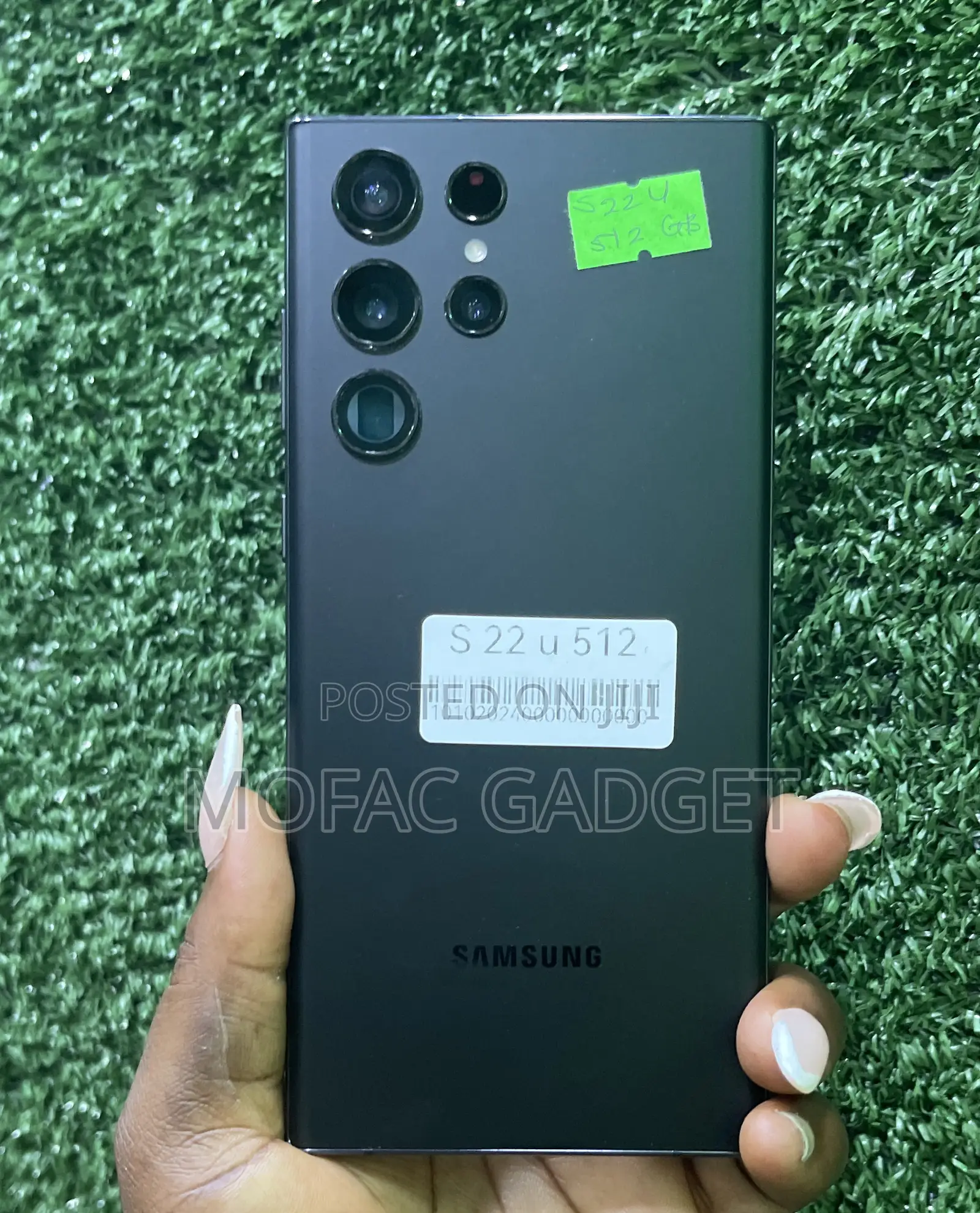 Samsung Galaxy S22 Ultra 5G 512 GB Black