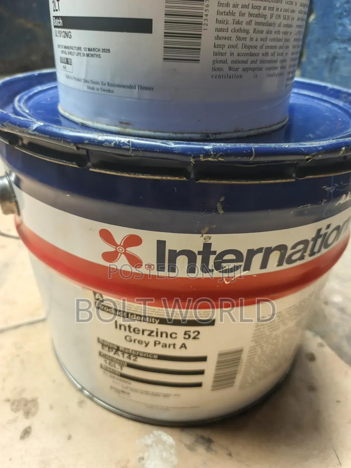 Interzic 52 Compound Grey Paint International