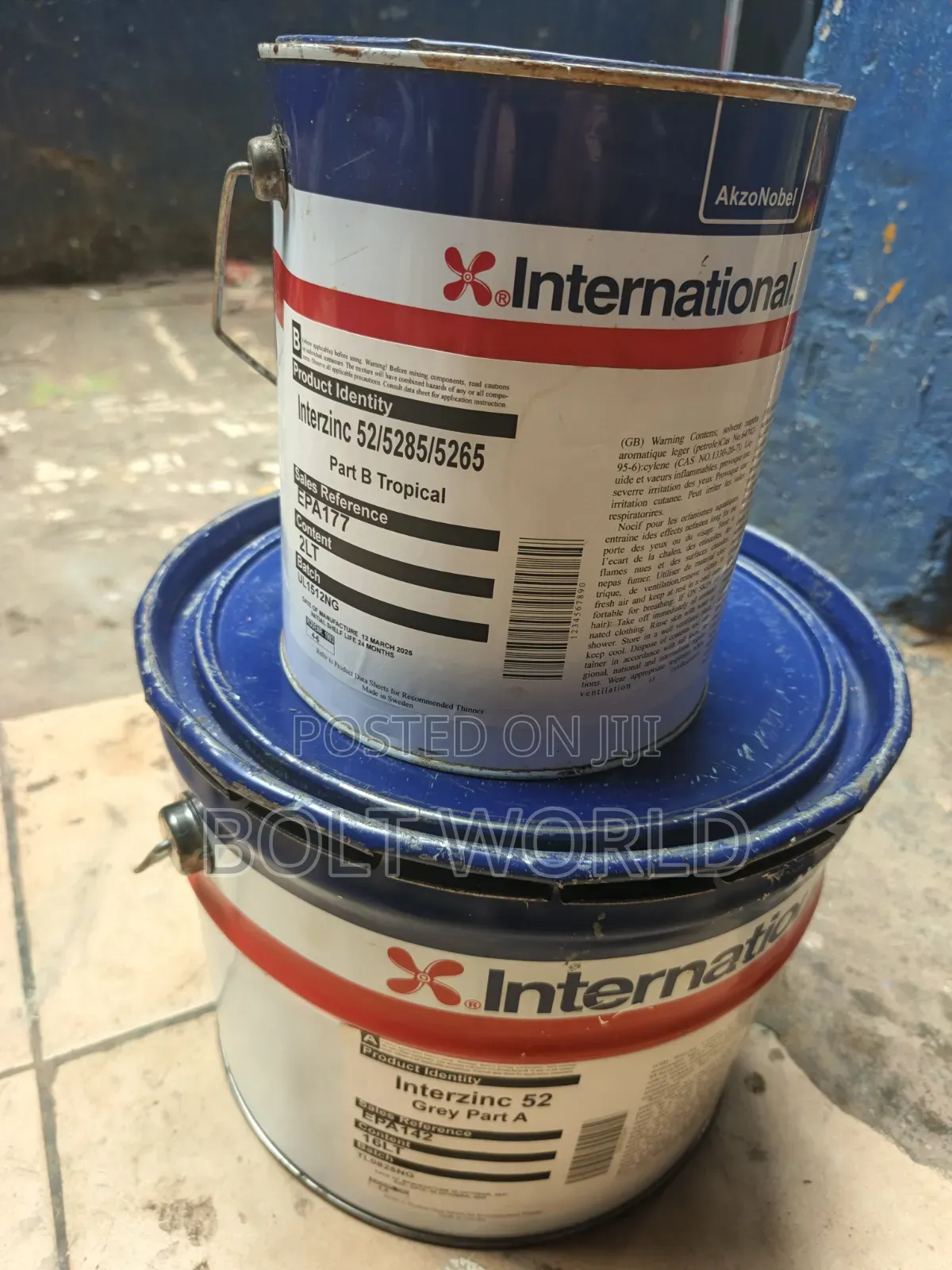 Interzic 52 Compound Grey Paint International