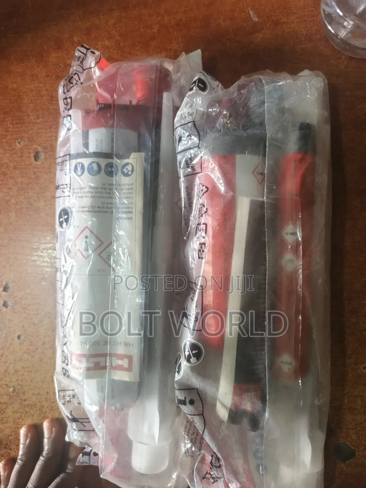 Hilti Chemical for Anchor Bolts and Chemical Bolts