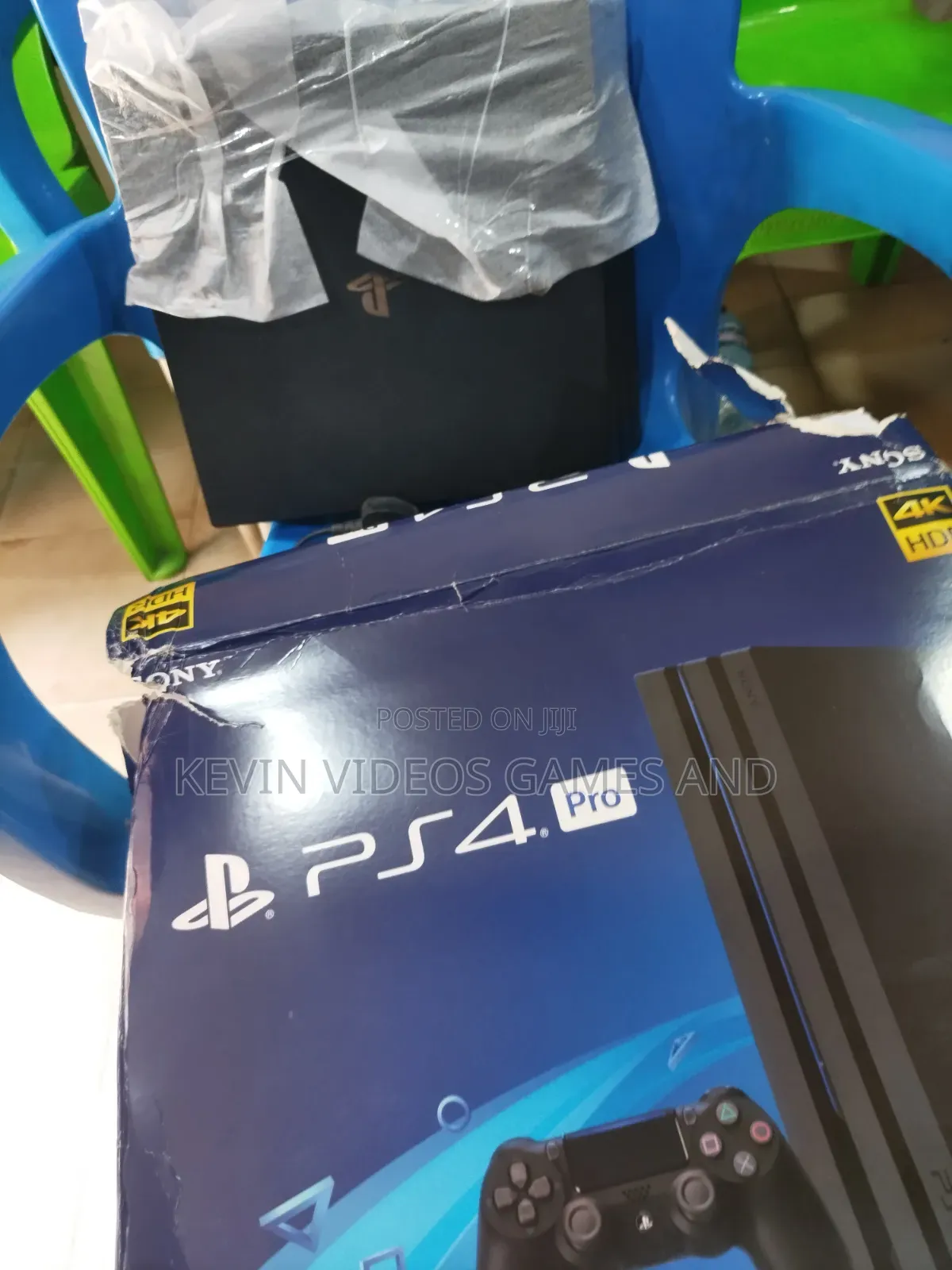 Open Box Ps4 Pro 1tb With 20 Games