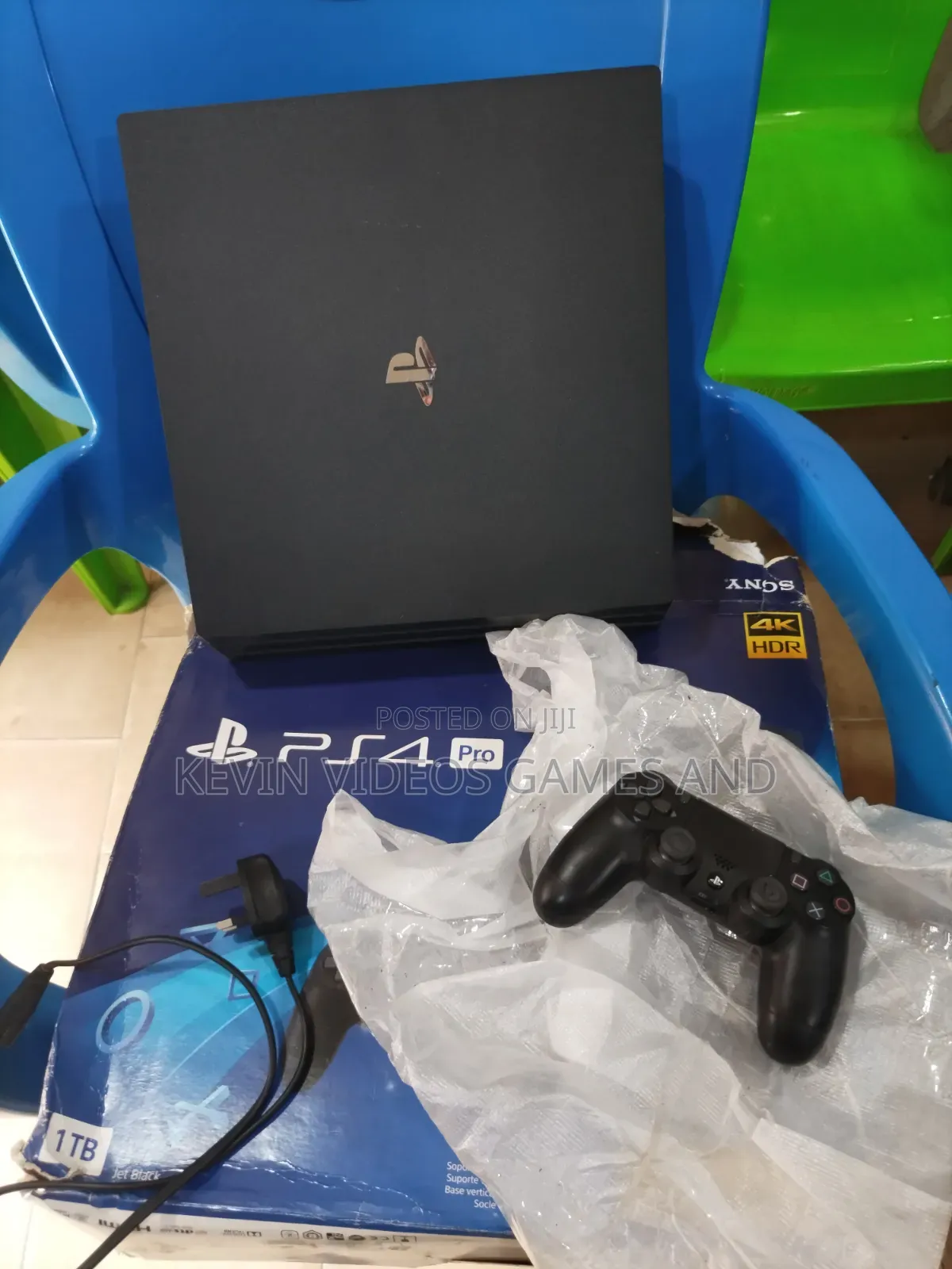 Open Box Ps4 Pro 1tb With 20 Games