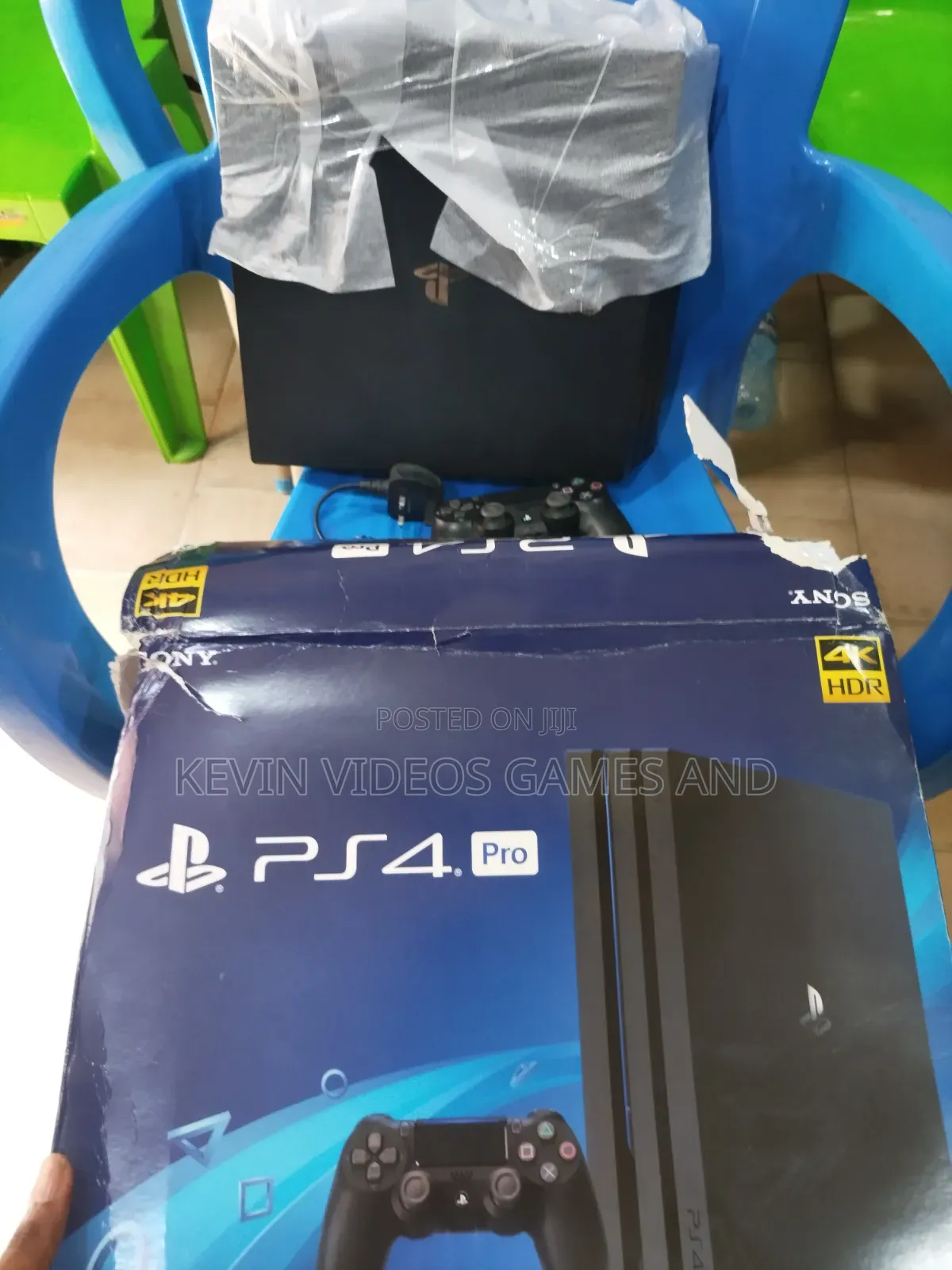 Open Box Ps4 Pro 1tb With 20 Games