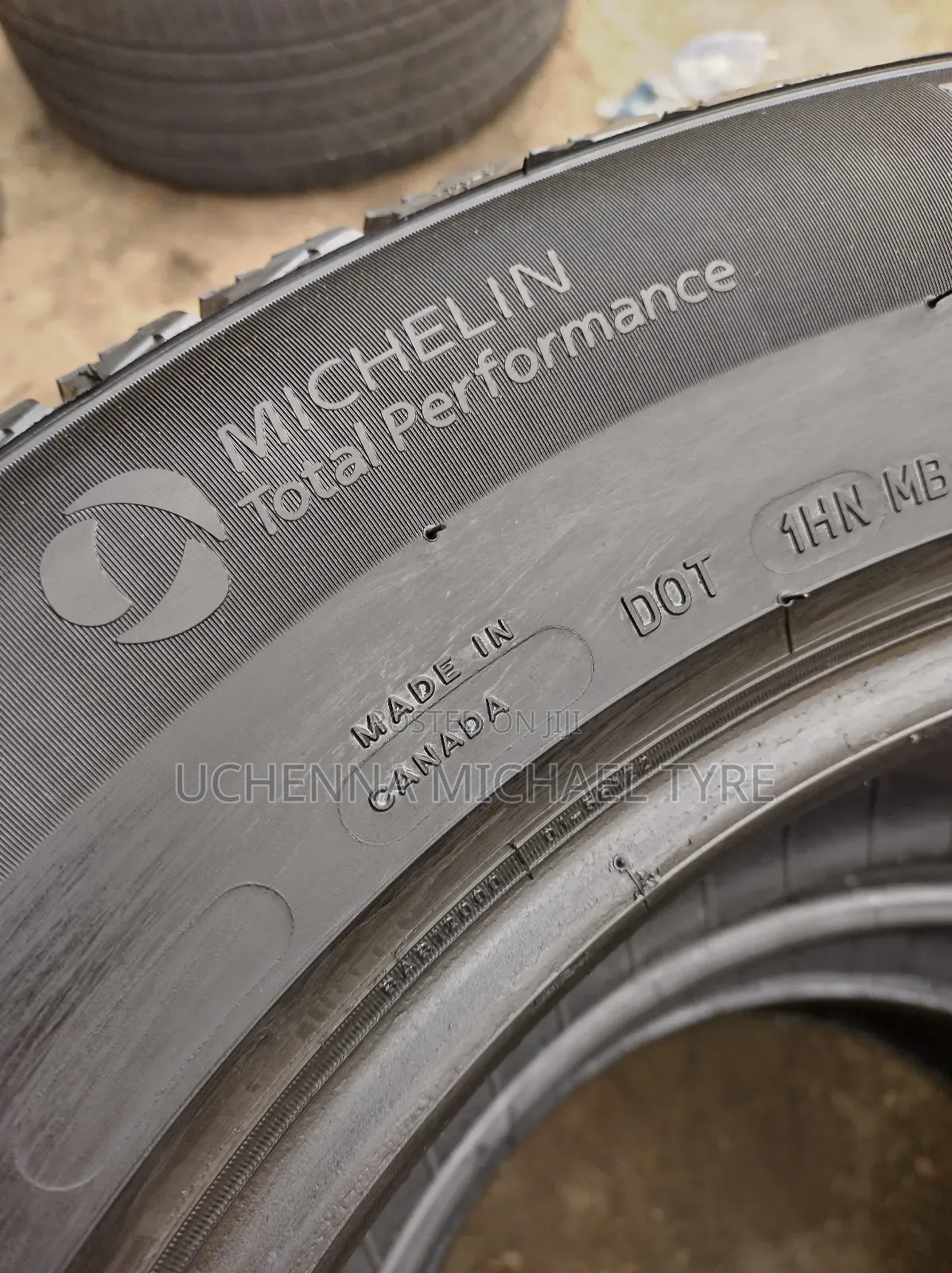 Original Canadian Used Michelin Tyre