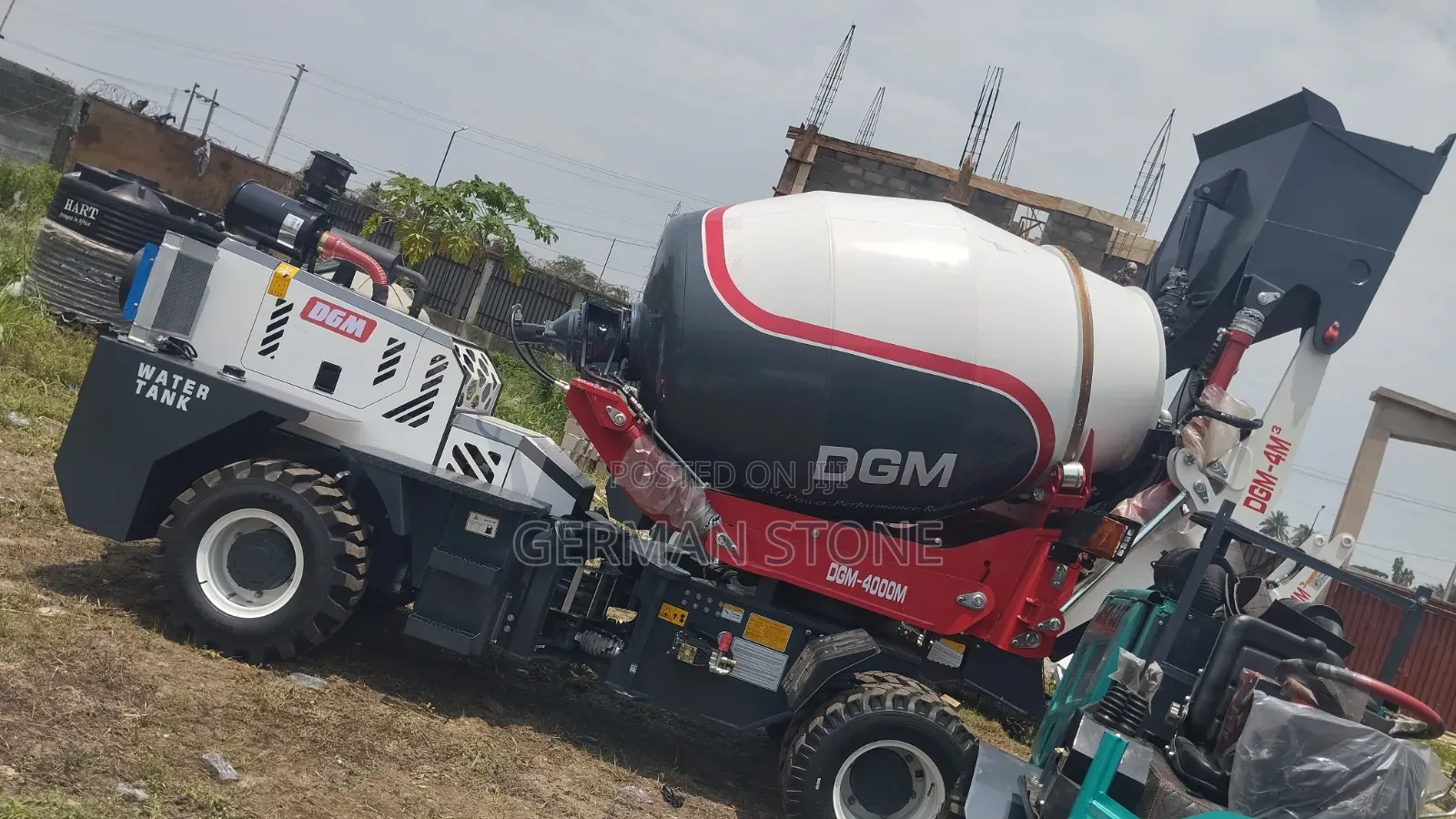 DGM DGM-4000m Self Loading Concrete Mixer.
