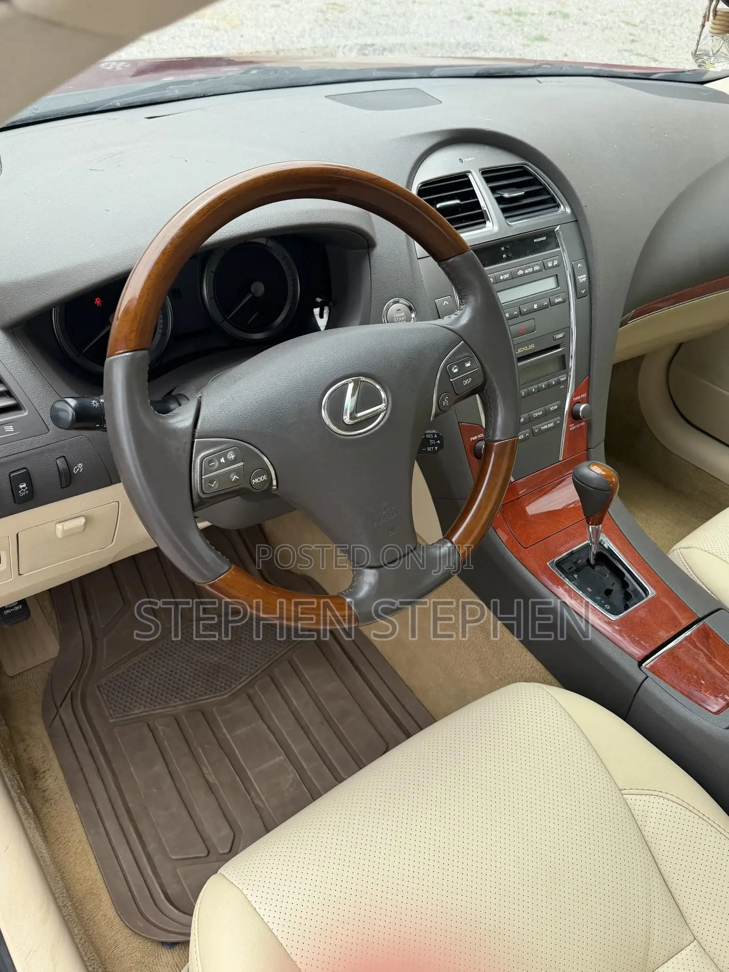 Lexus ES 350 2010 Red