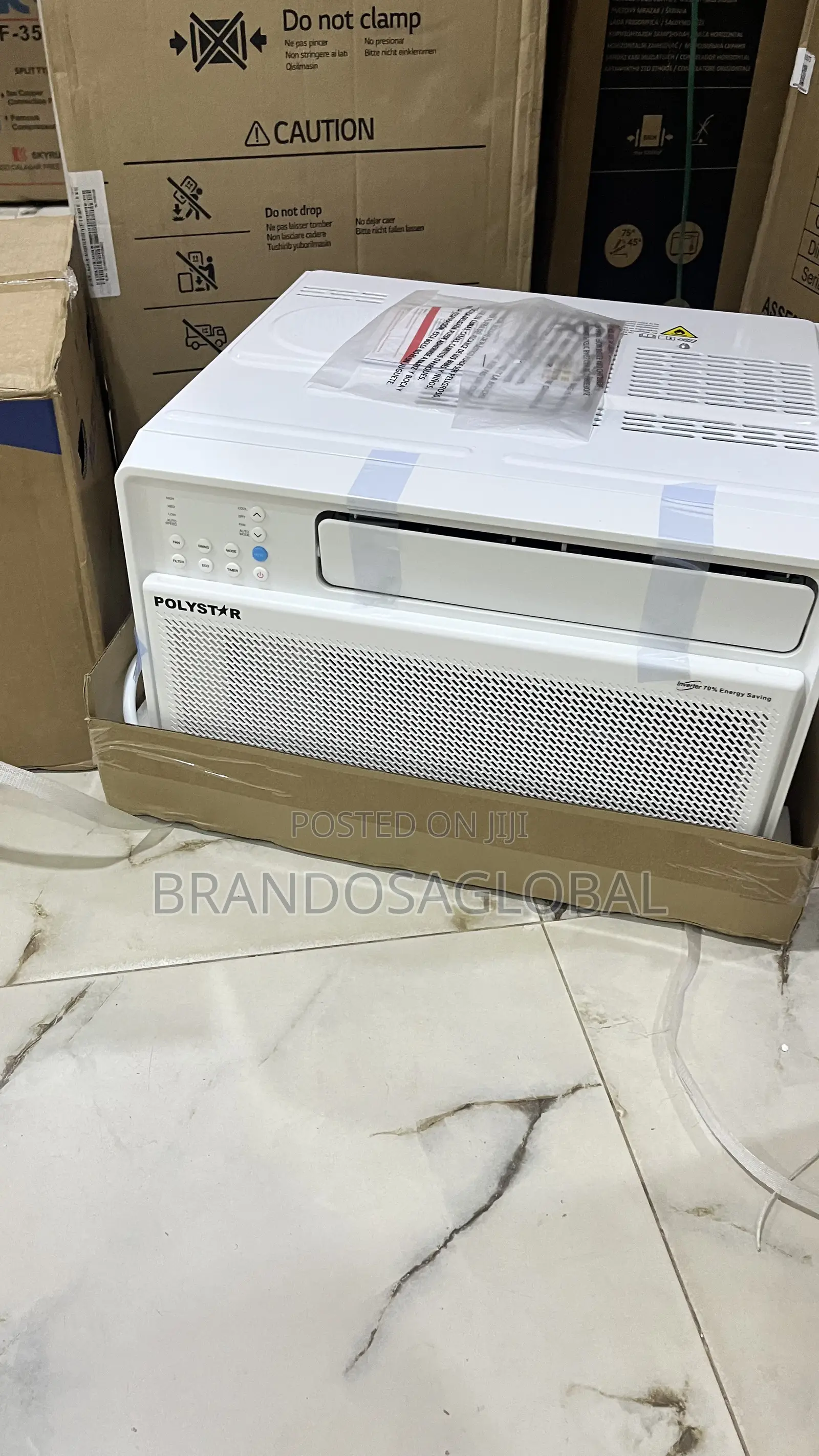 Polystar 1.5hp Inverter Window Ac [Pv-12winv] Premium Window Ac System