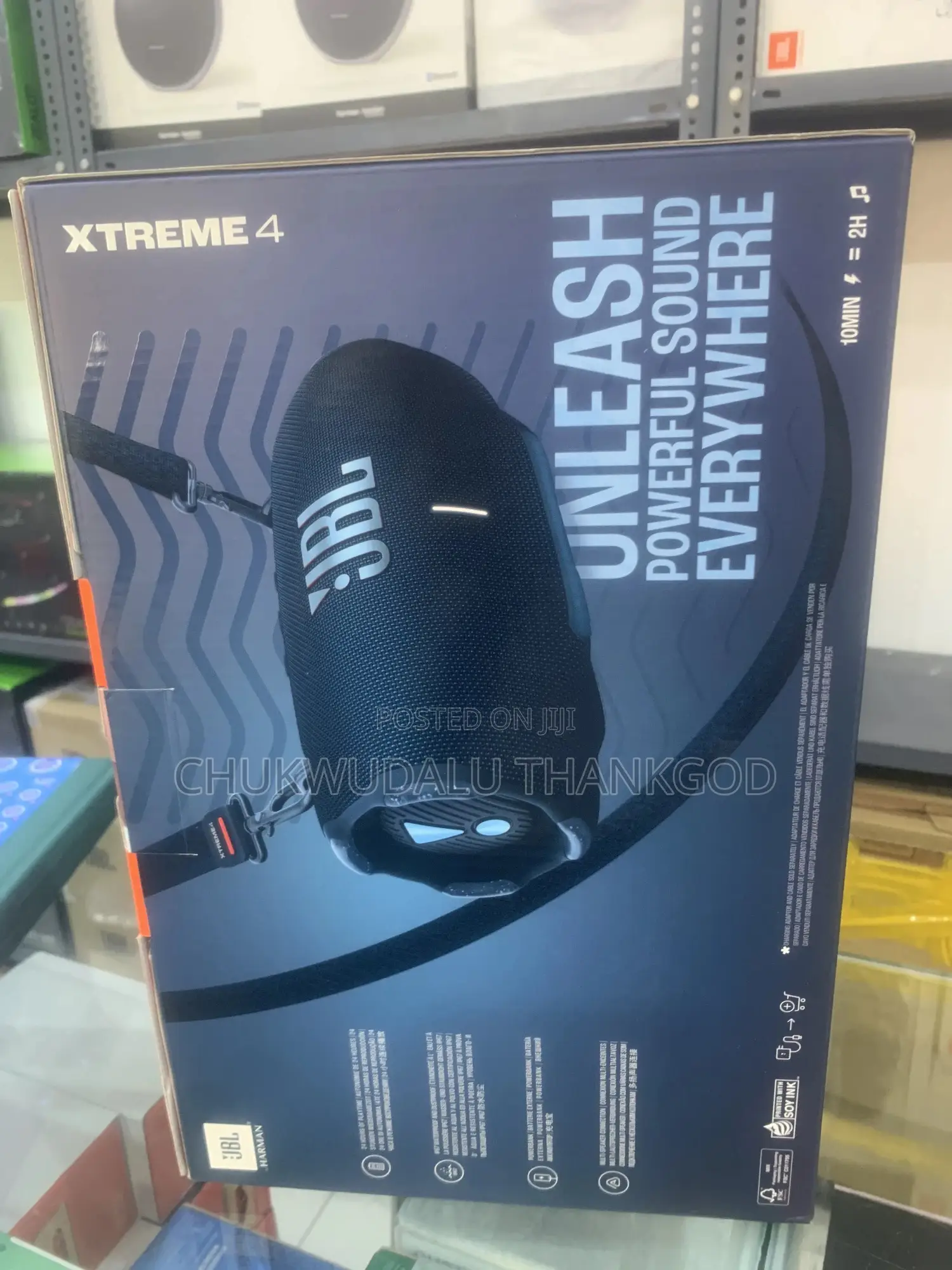 JBL Xtreme 4 Is a Portable, Waterproof (Ip67) Bluetooth Speaker