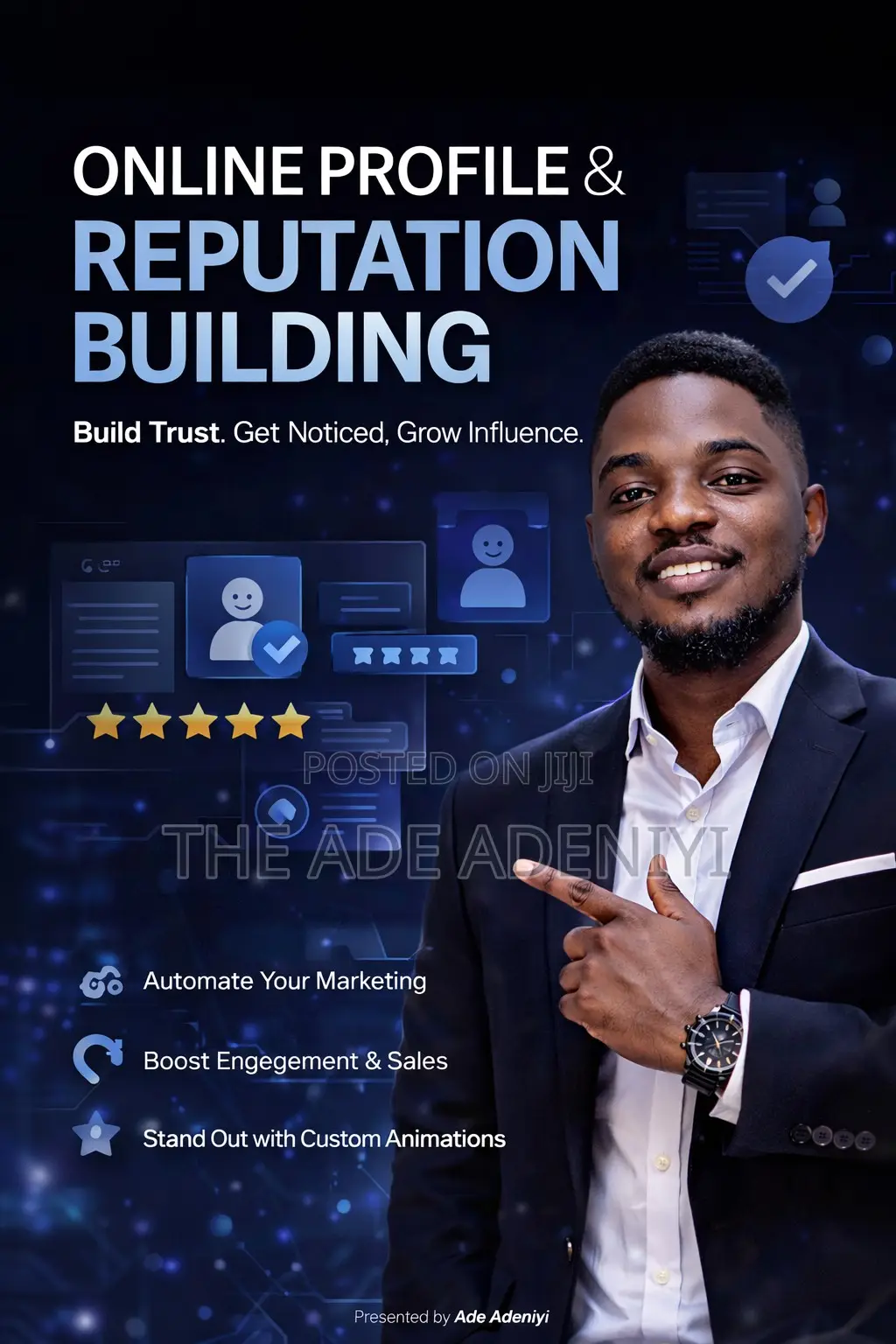 I Help Individuals and Businesses Build Professional Online Profiles