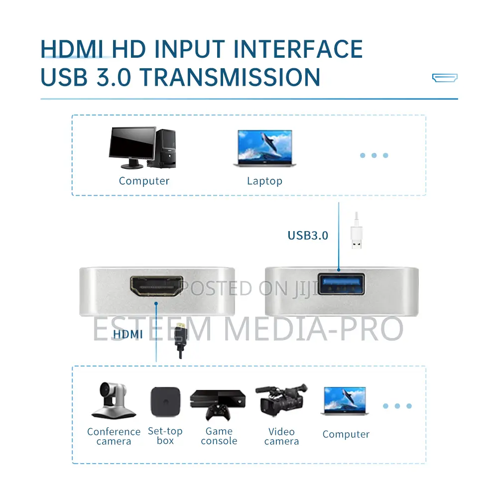 Uc3200h Usb3.0 60fps Hdmi Video Capture Box