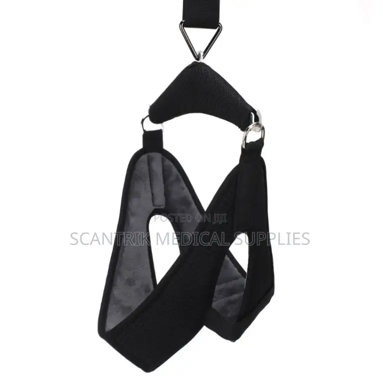 Overdoor Cervical Traction Device for Easy Home Therapy