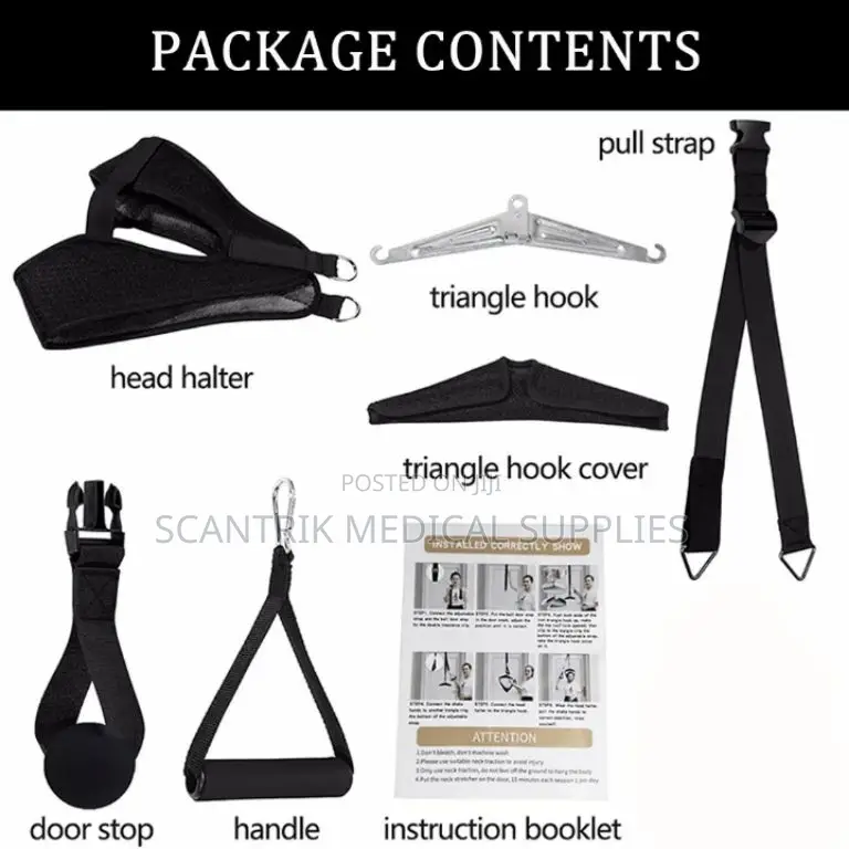 Orthopedic Cervical Traction Device for Spinal Alignment Therapy