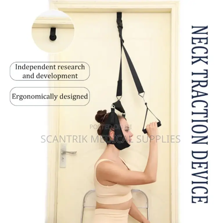 Heavy-Duty Cervical Traction Device for Long-Term Therapy Use