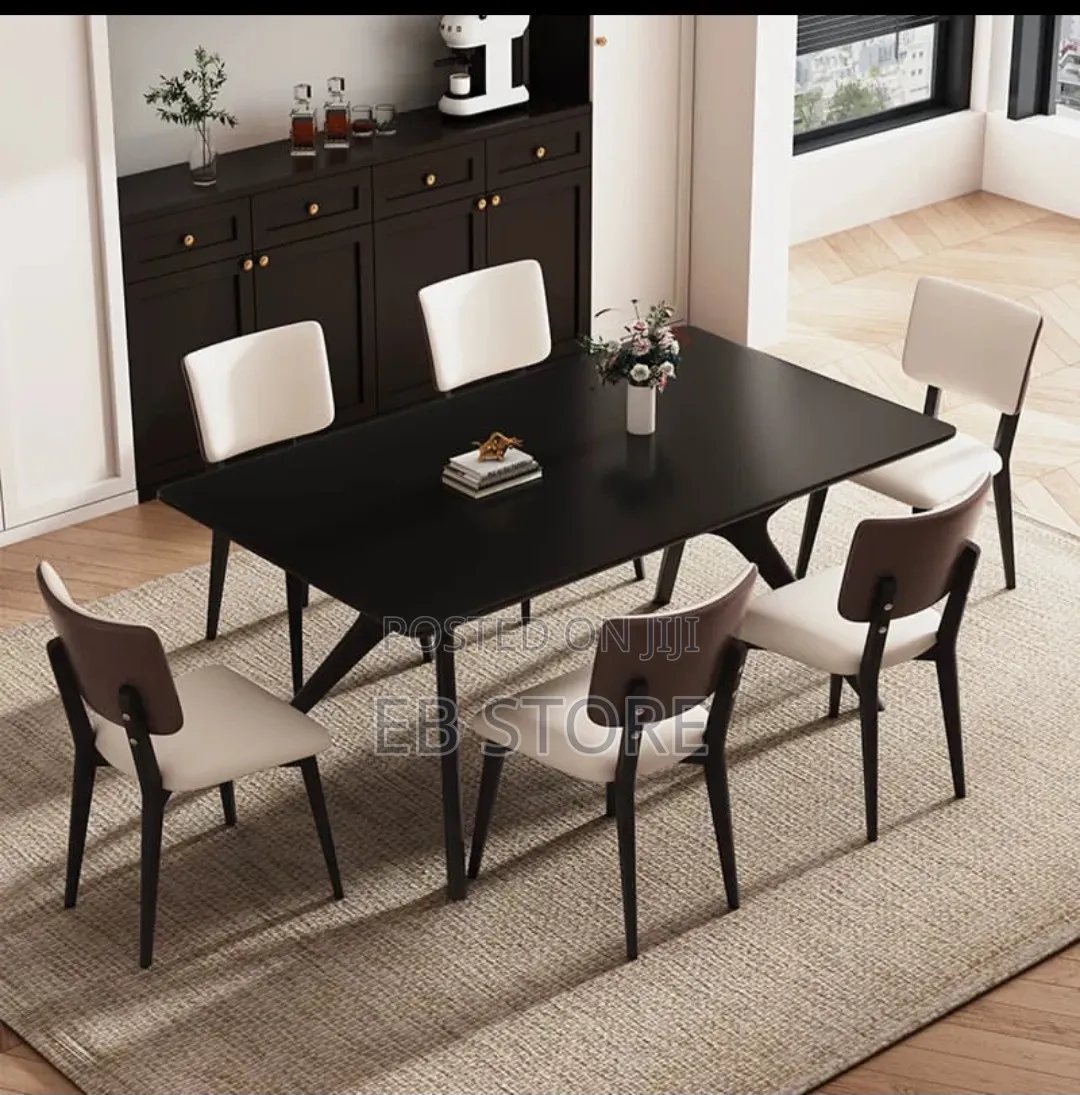 Italian Minimalist Dining Table Set