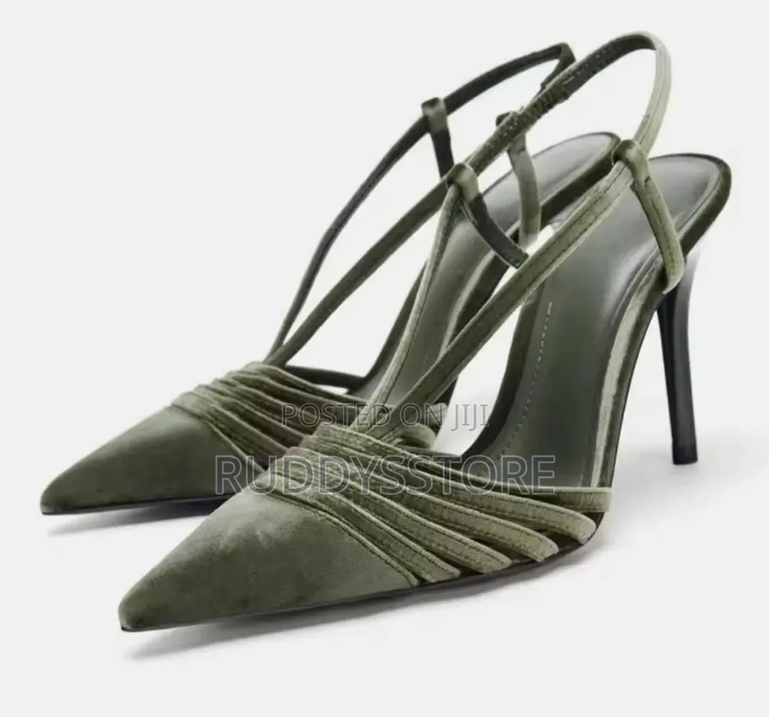 Zara Minimal Pointed Toe Heels