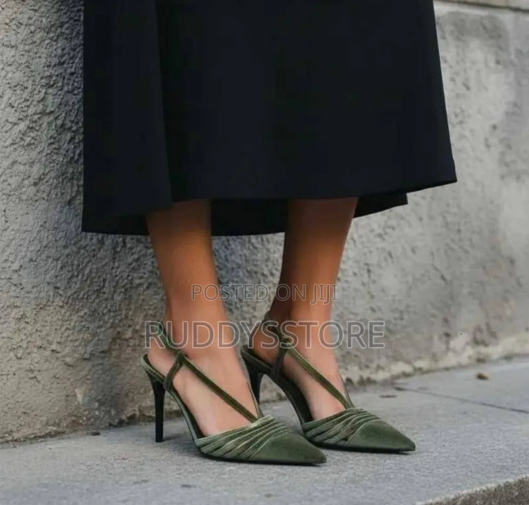 Zara Minimal Pointed Toe Heels