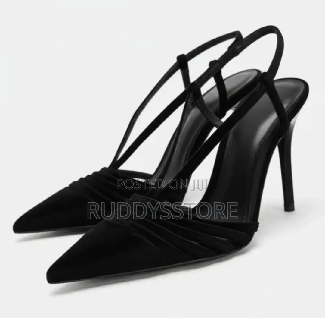 Zara Minimal Pointed Toe Heels