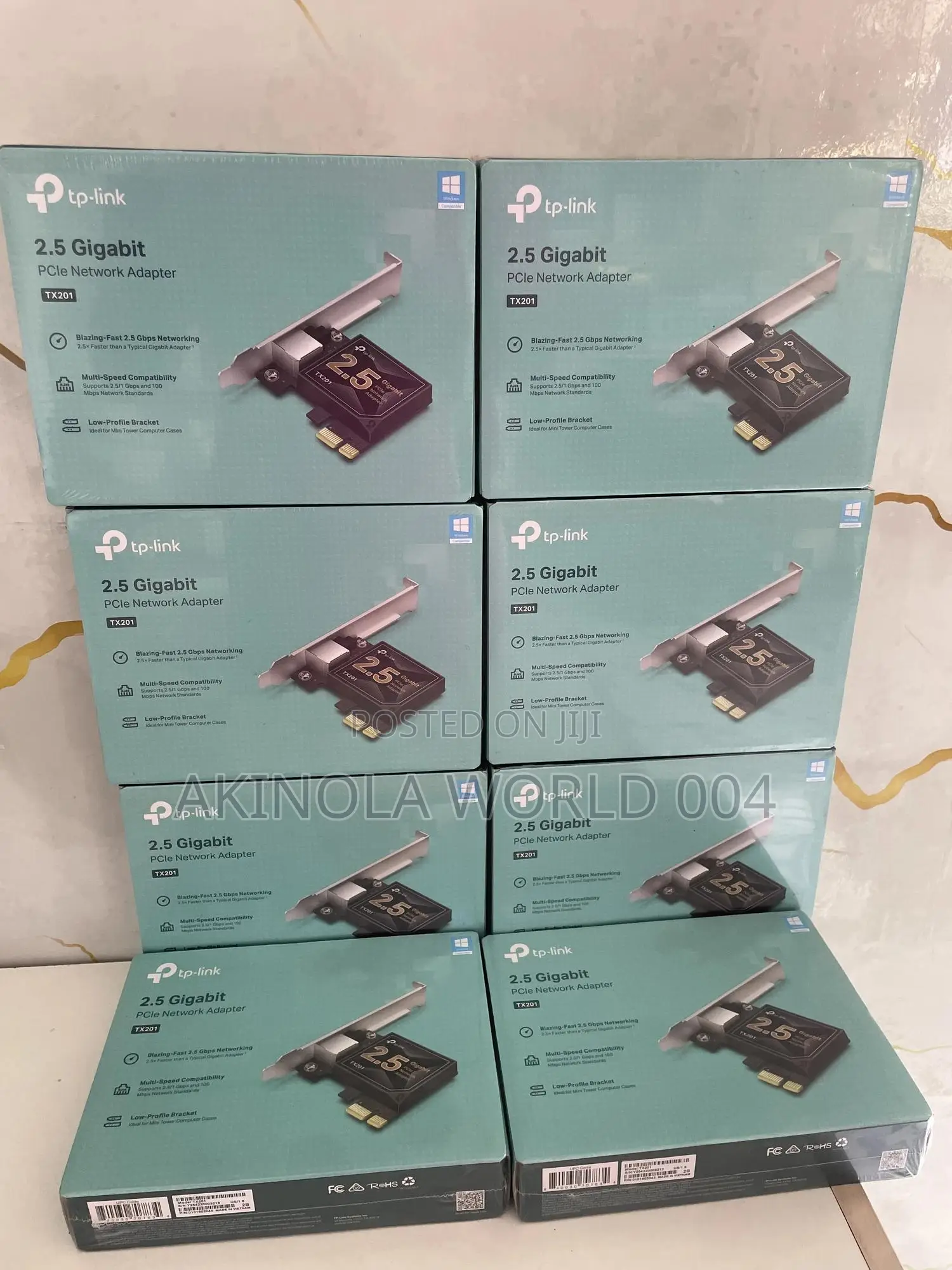 Brand New Sealed Tp Link 2.5gb Pcie Network Adapter