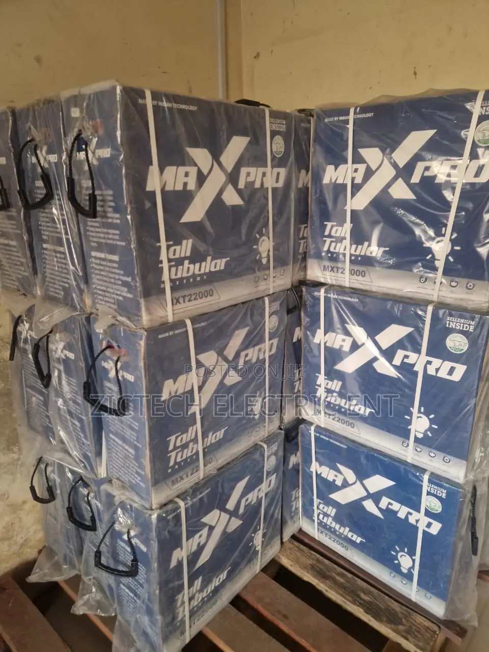 Max Pro Tubular Battery 220ah