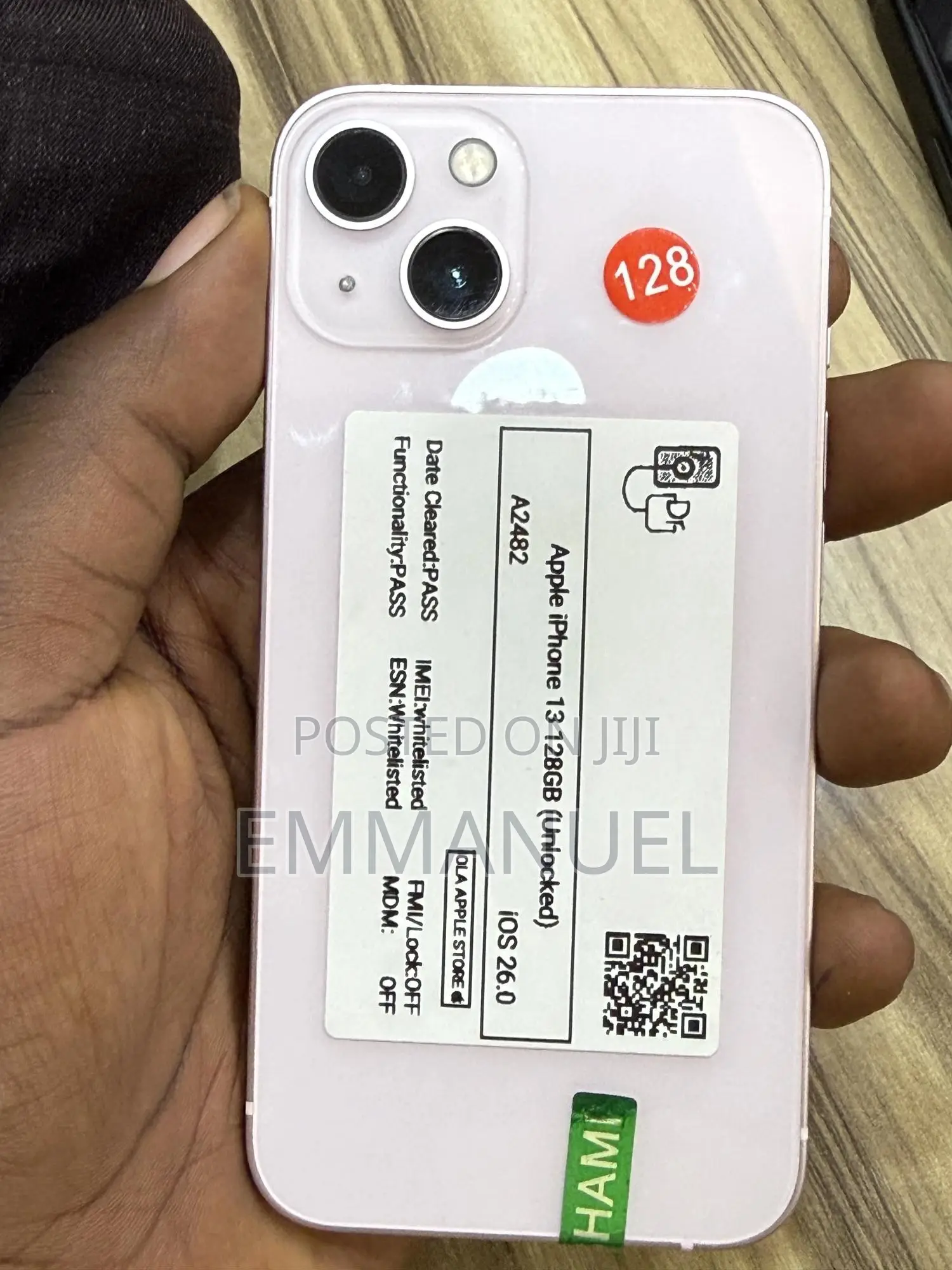 Apple iPhone 13 128 GB Pink