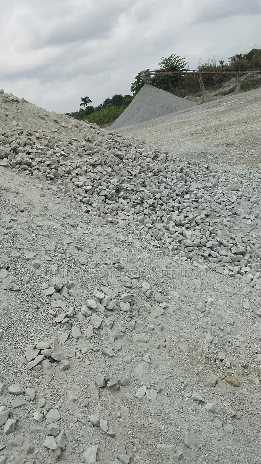 Chipping and Granite Delivery on Payment