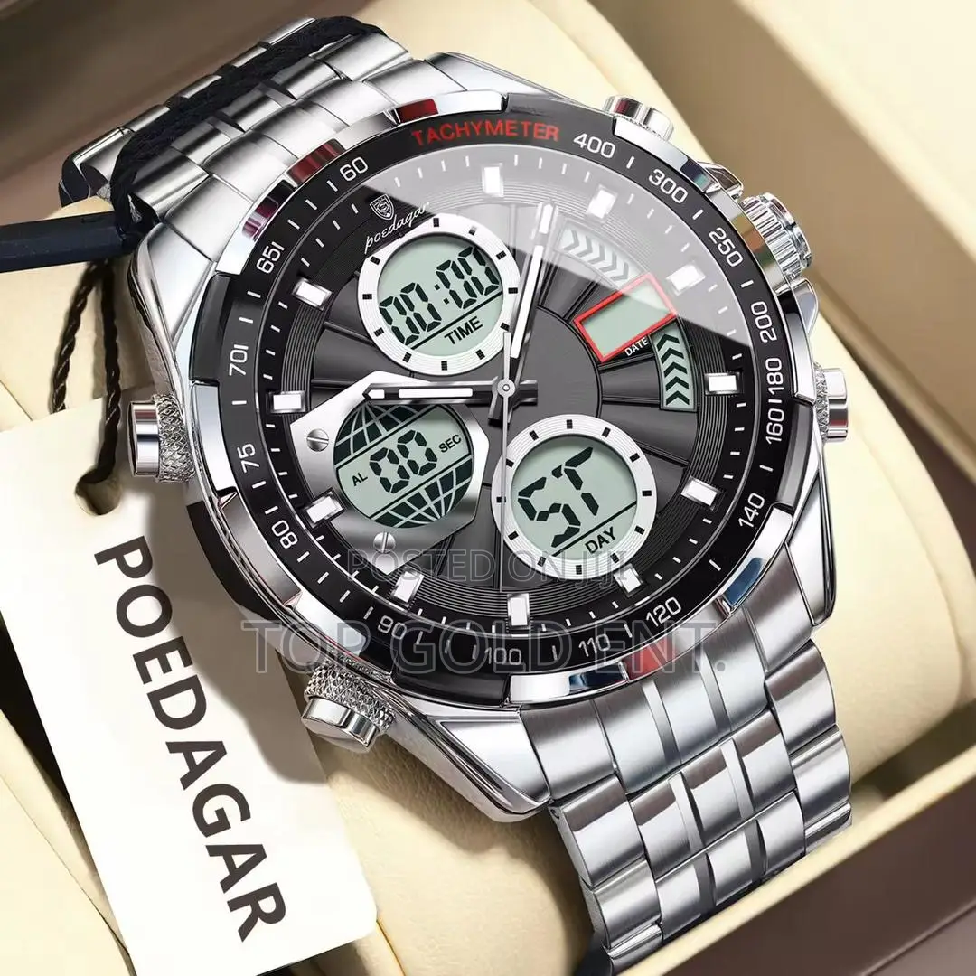 Poedagar Digital Wristwatch