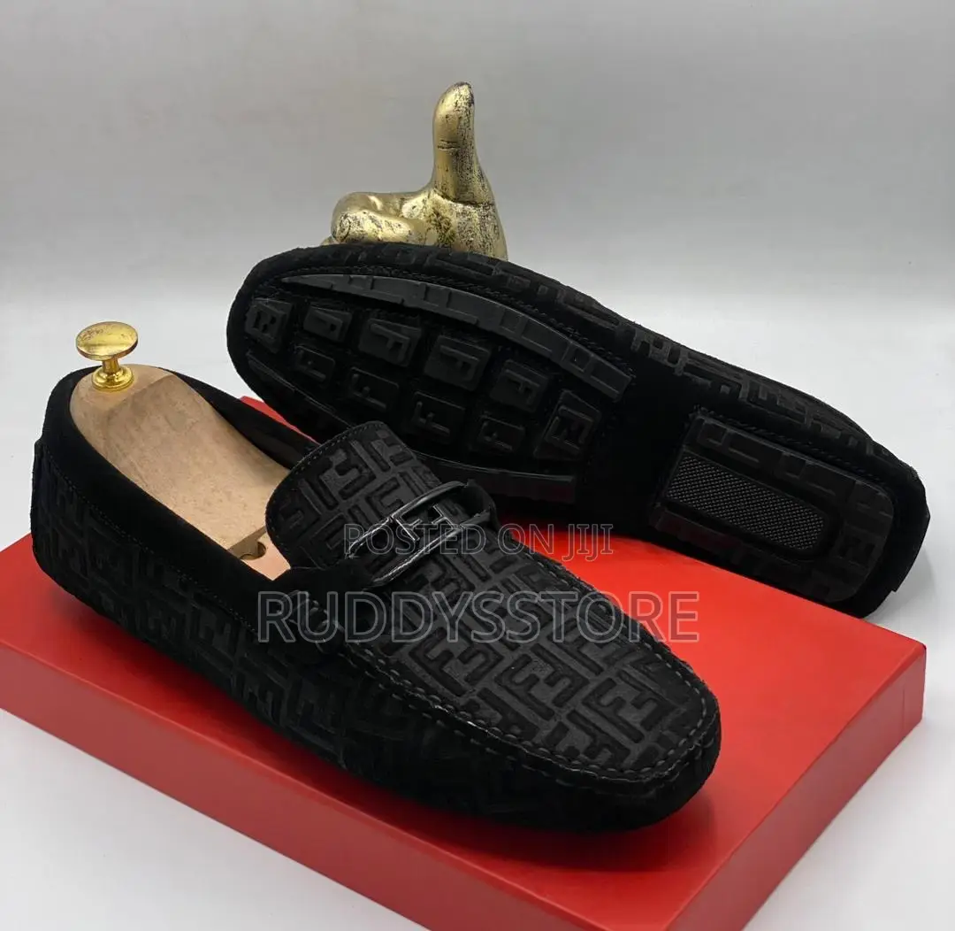 Fendi Men’S O’Lock Loafers