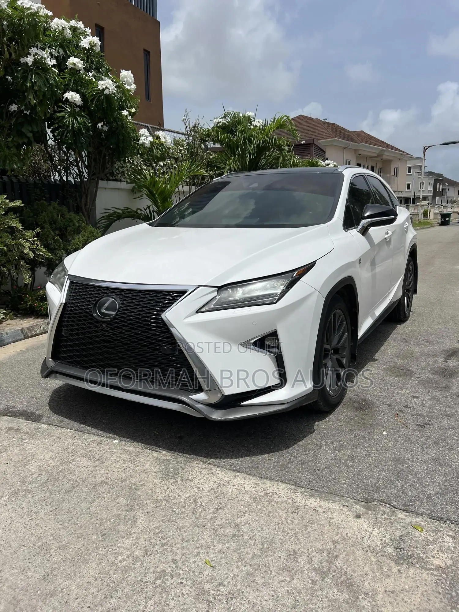 Lexus RX 350 F Sport AWD 2016 Off white