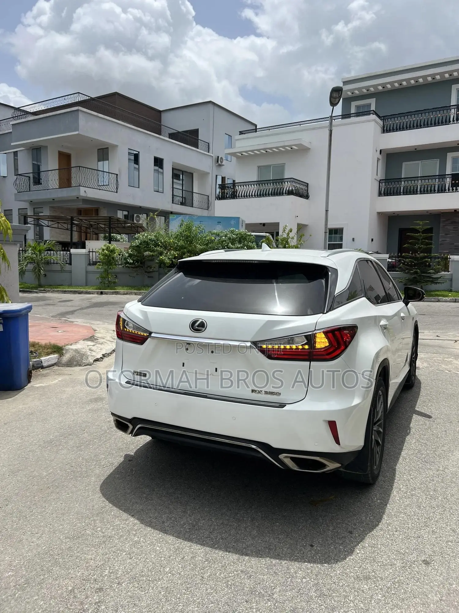 Lexus RX 350 F Sport AWD 2016 Off white