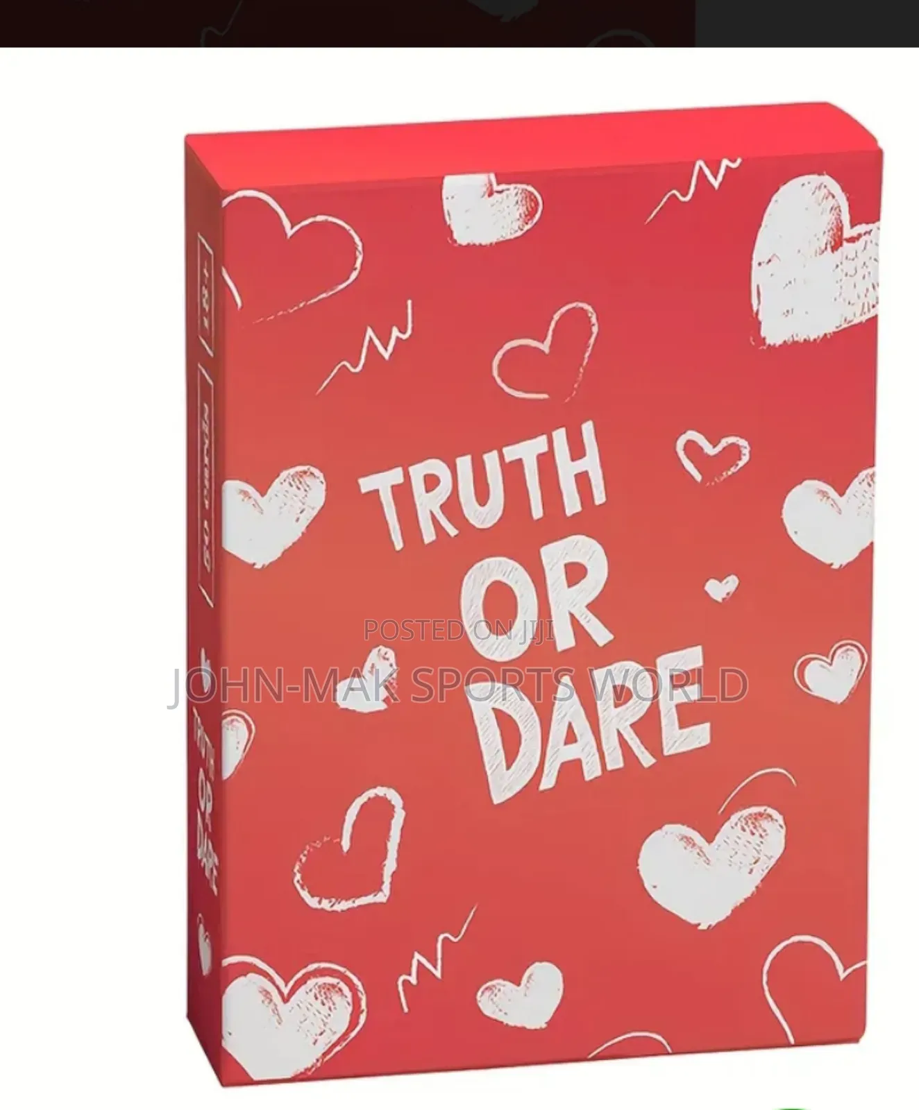 Truth of Dare Card Game
