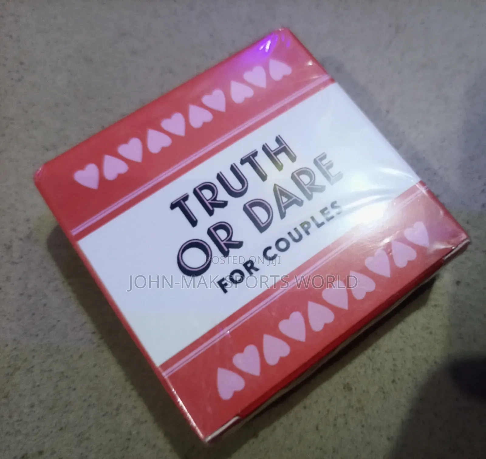 Truth of Dare Card Game