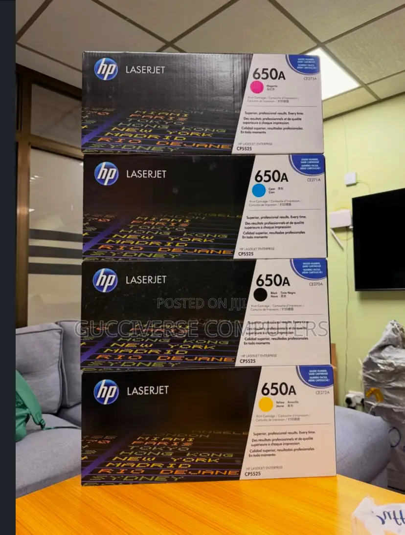 Genuine Hp 650a Toner Cartridges