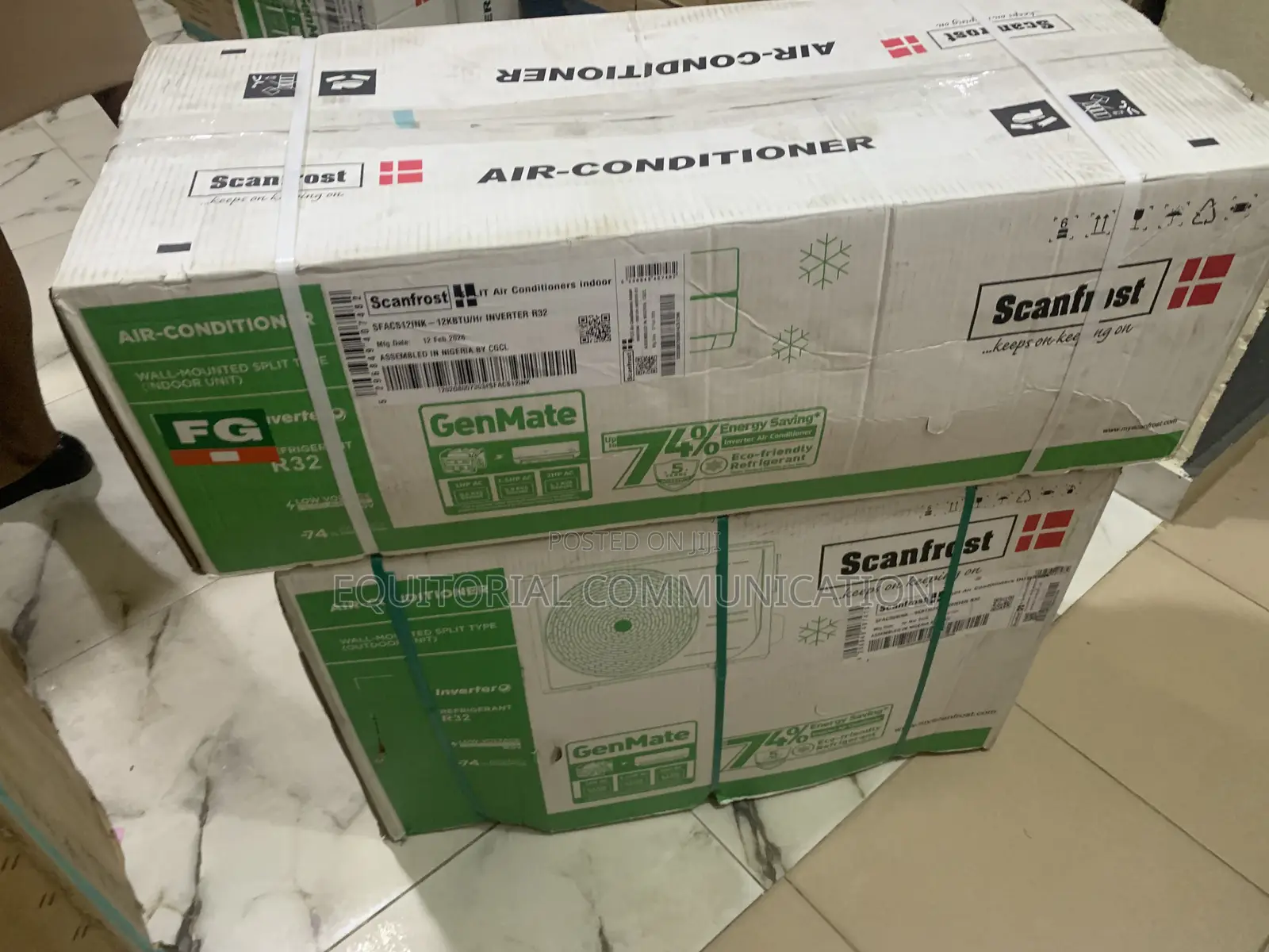 Scanfrost S12ink Inverter Ac Low Noise Cooling System